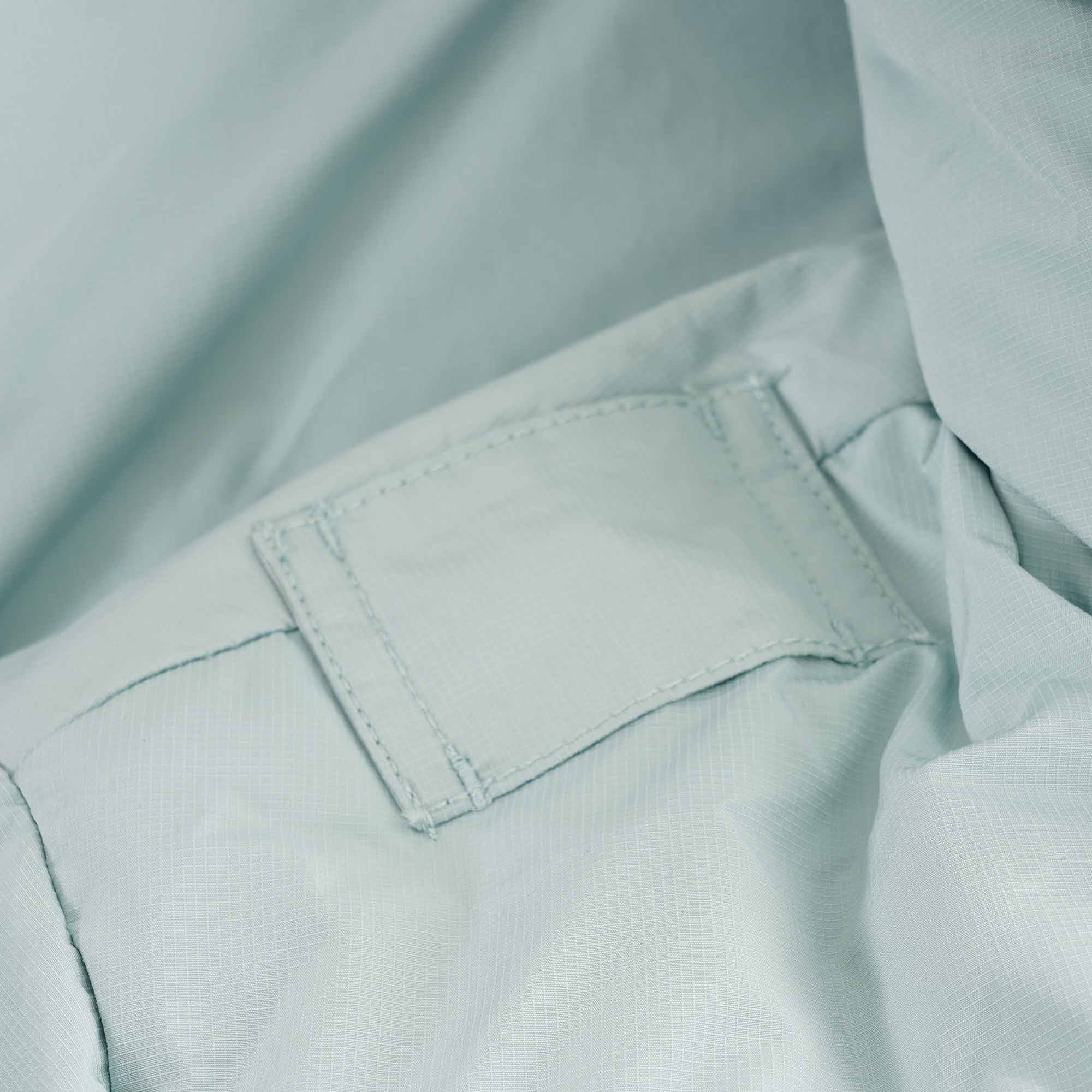 L-21 Ripstop Down Hooded Jacket - Mist Green