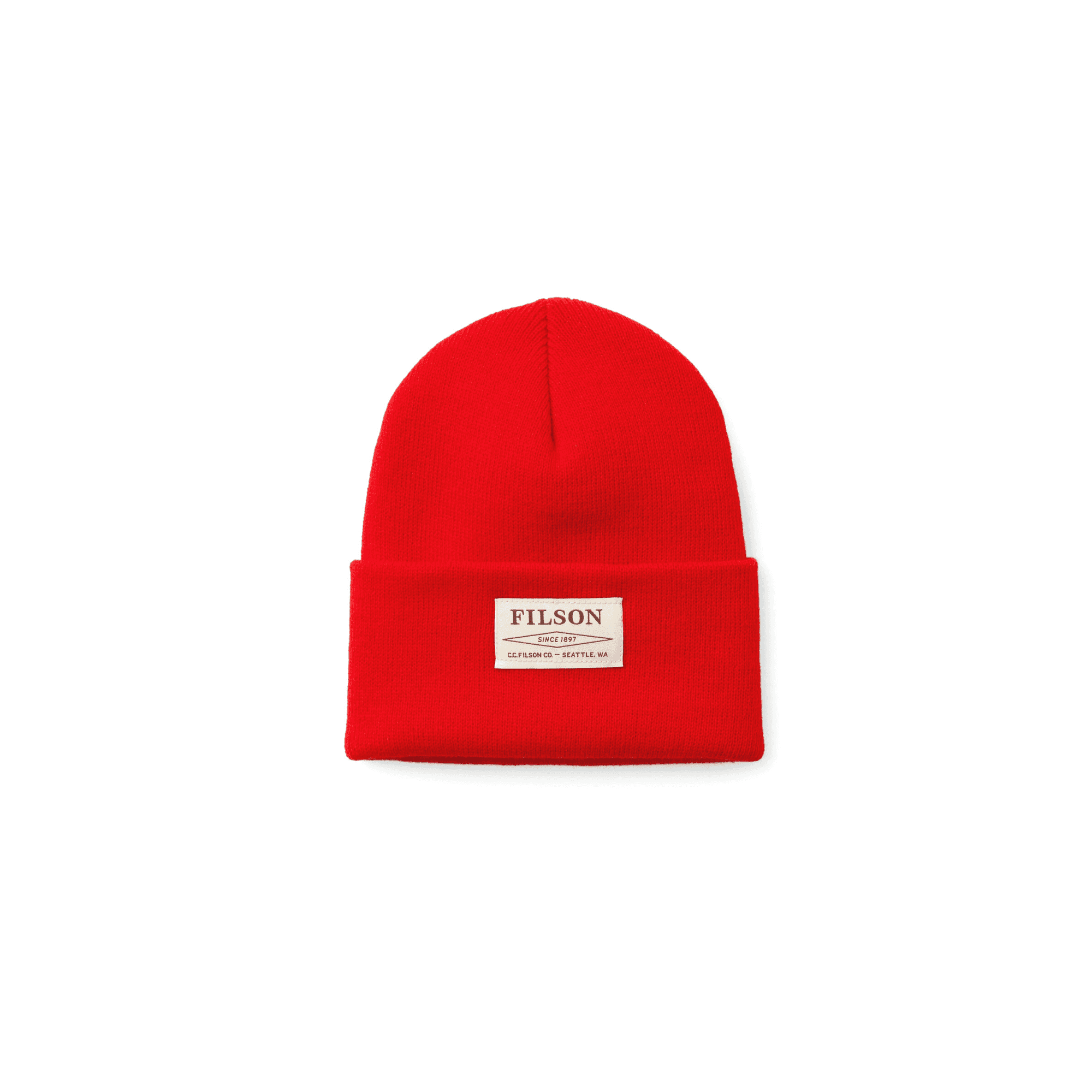 Filson Ballard Watch Cap - Red