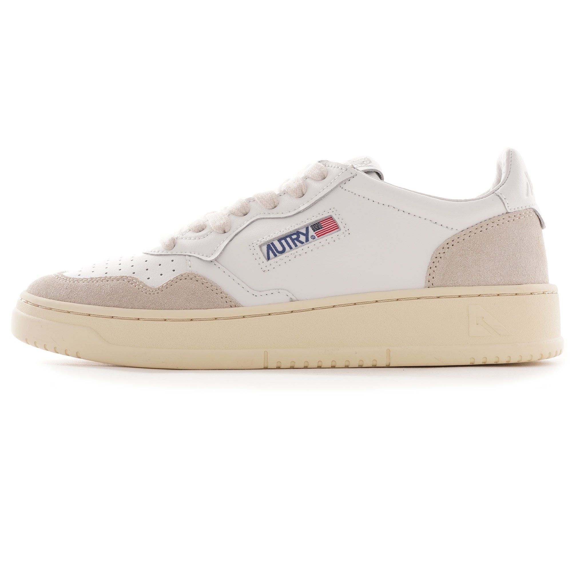 Medalist Low Leather/Suede - White