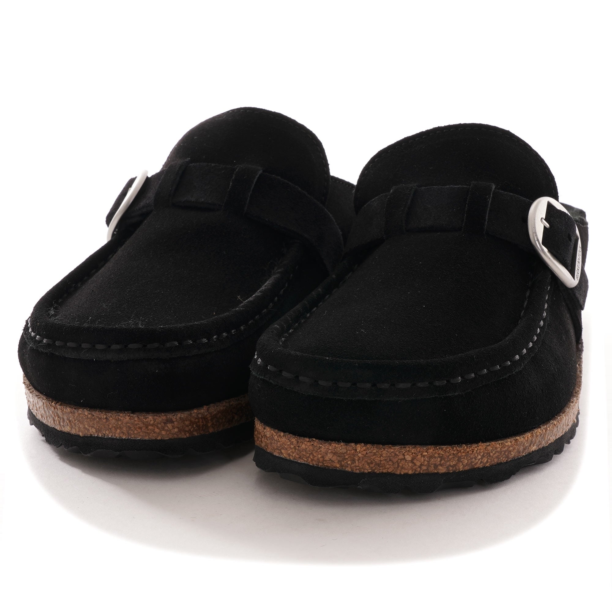 Buckley Shearling Suede Leather - Black