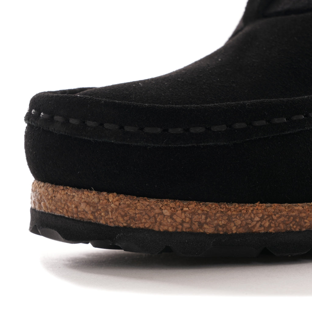 Buckley Shearling Suede Leather - Black