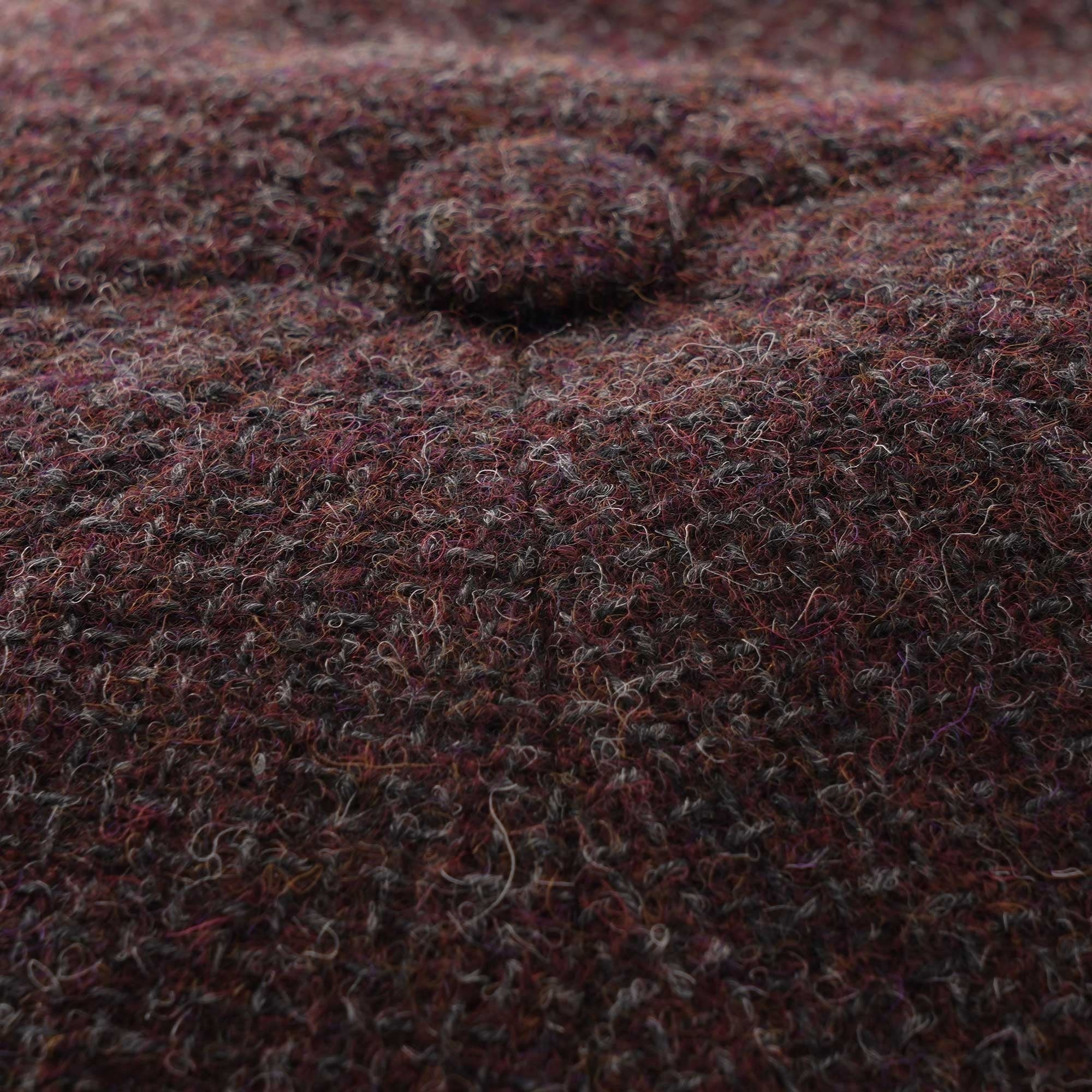 Hatteras Shetland Wool Flat Cap - Red