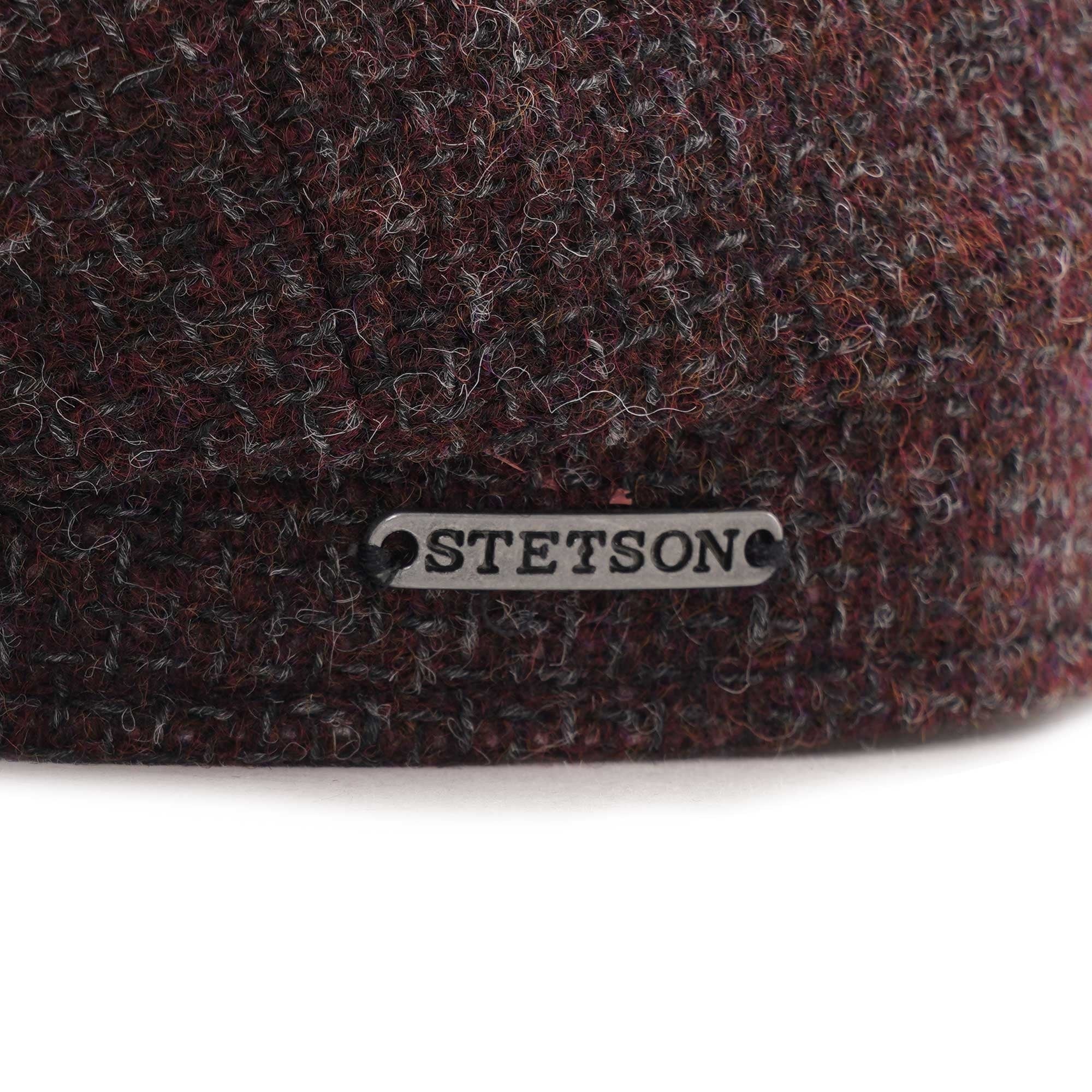 Hatteras Shetland Wool Flat Cap - Red