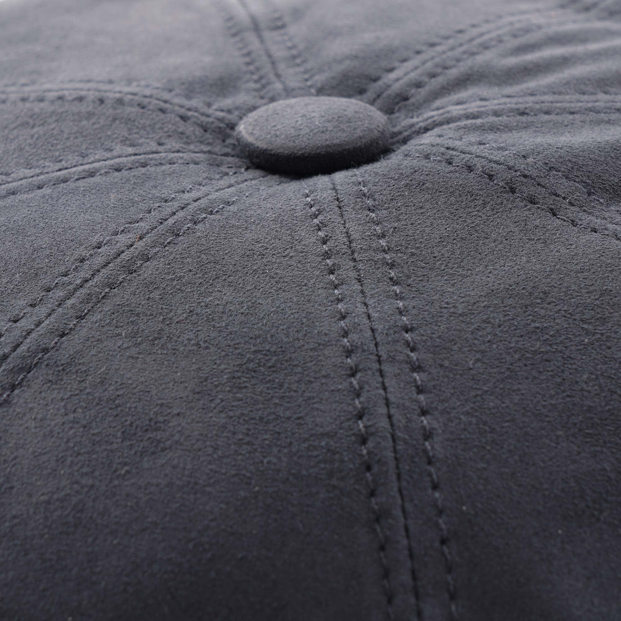 Hatteras Goat Suede Flat Cap - Blue
