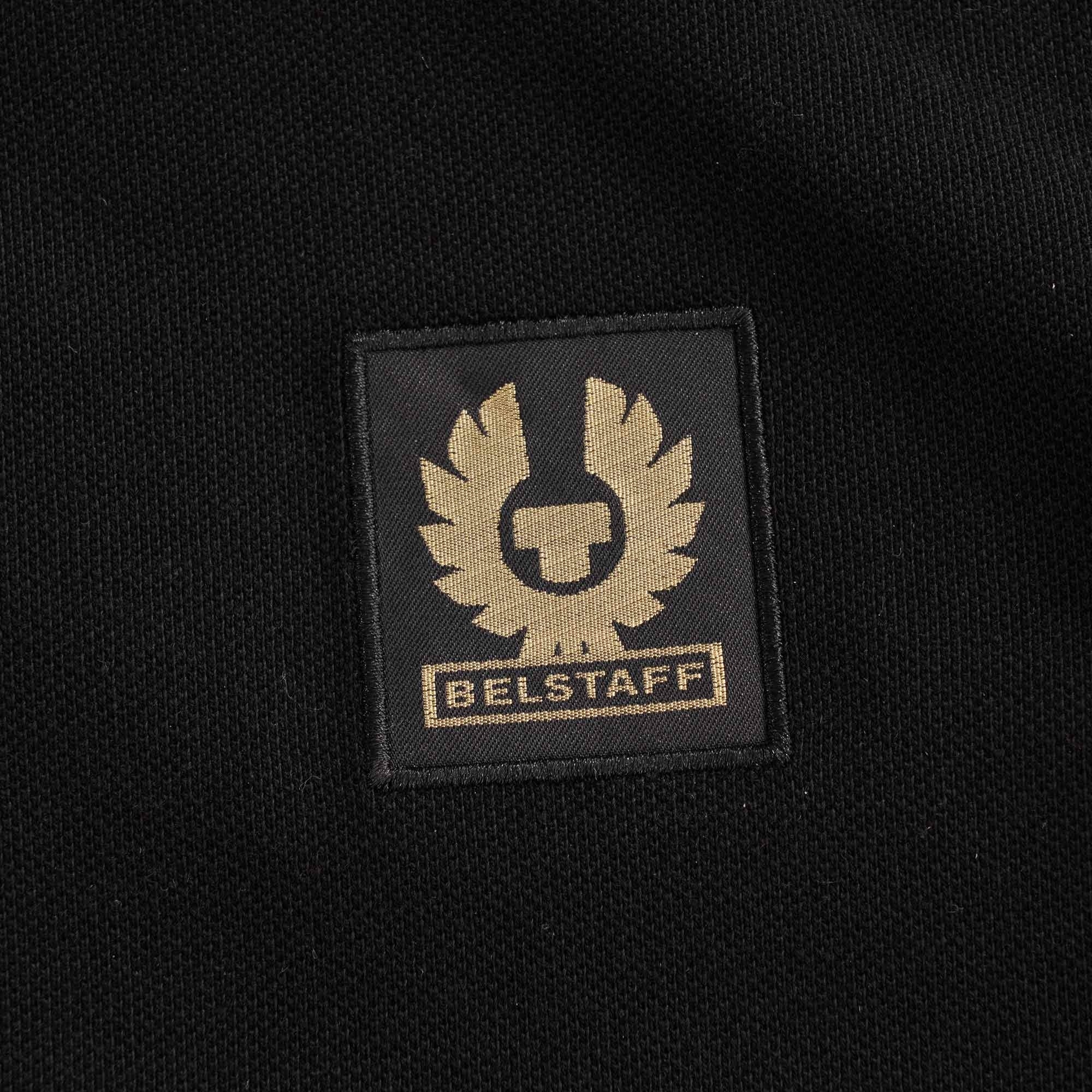 Cotton Pique Polo Shirt - Black