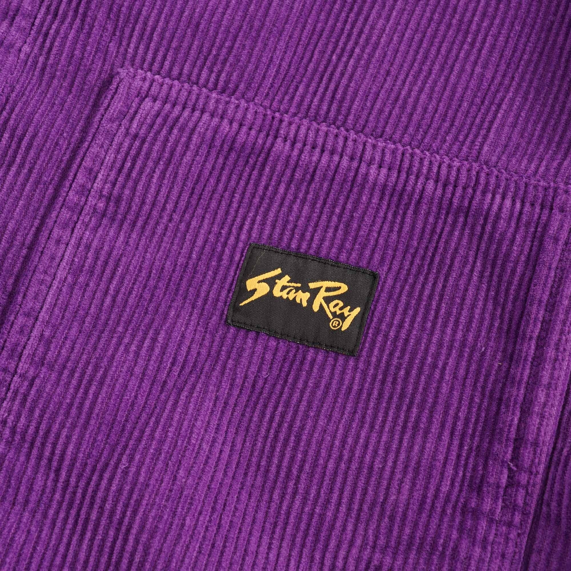 Winter Box Jacket - Purple Cord