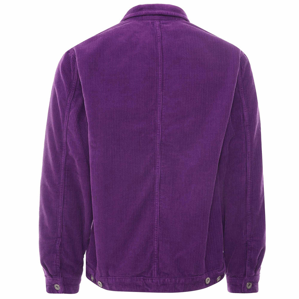 Winter Box Jacket - Purple Cord