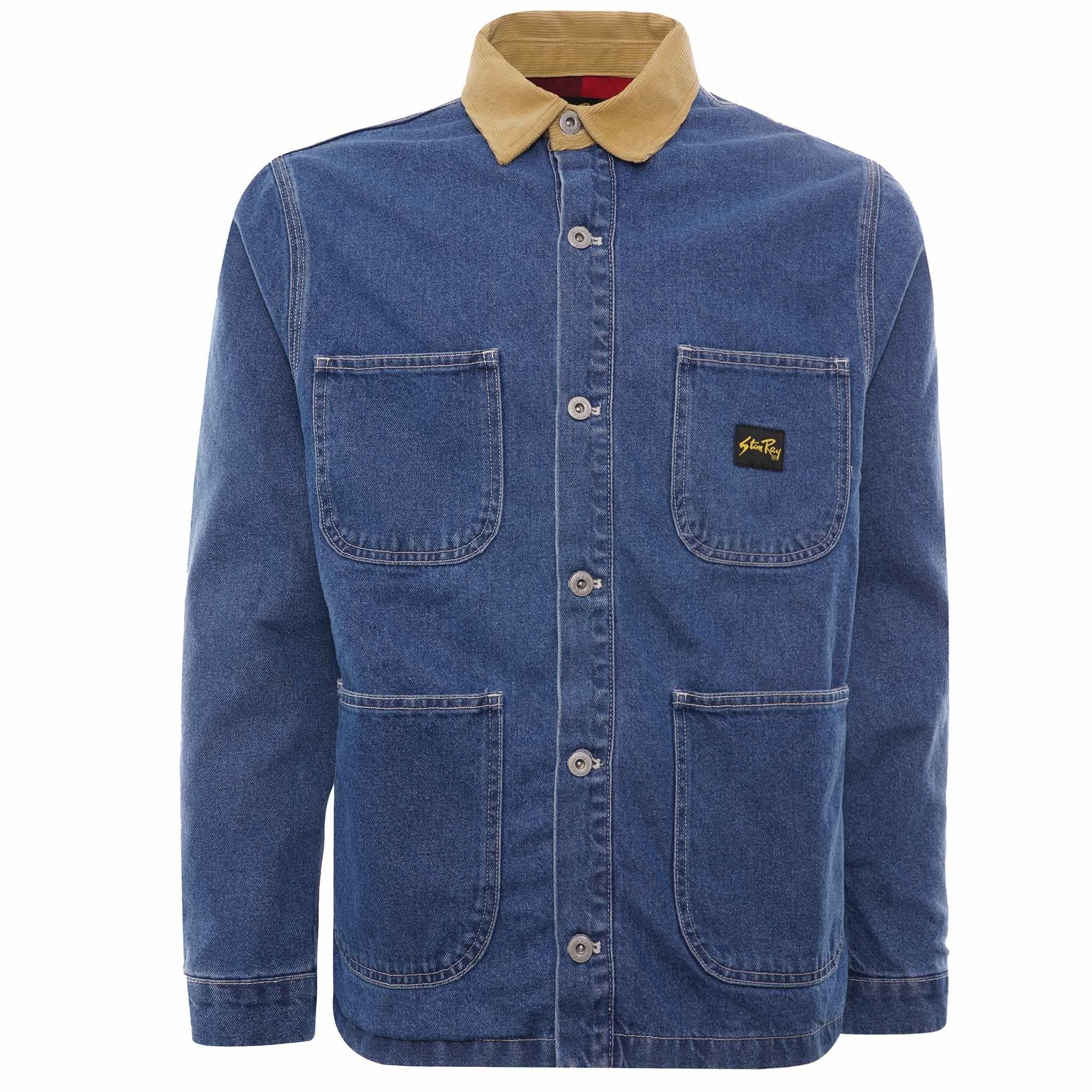Winter Barn Coat - Vintage Stonewashed Denim