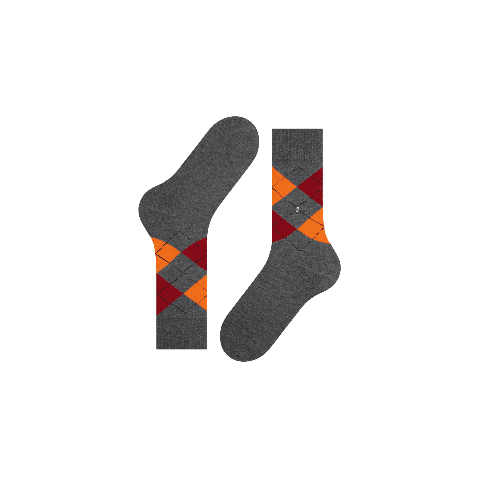 King Socks - Grey and Red