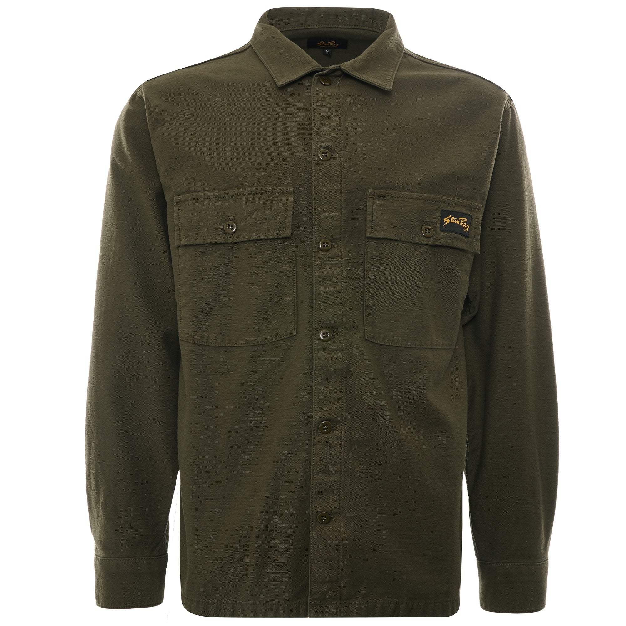 CPO Shirt Cotton Sateen - Olive