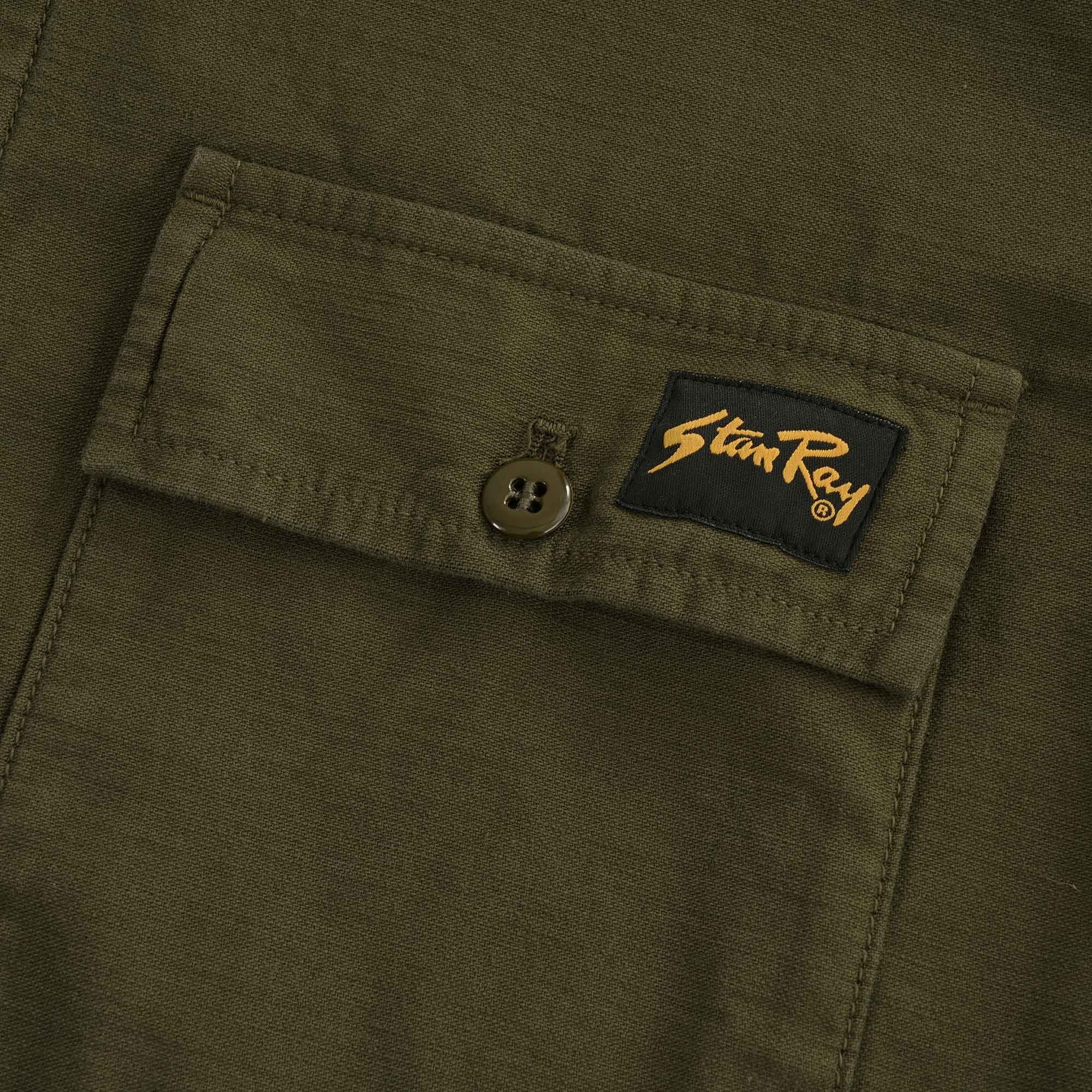 CPO Shirt Cotton Sateen - Olive