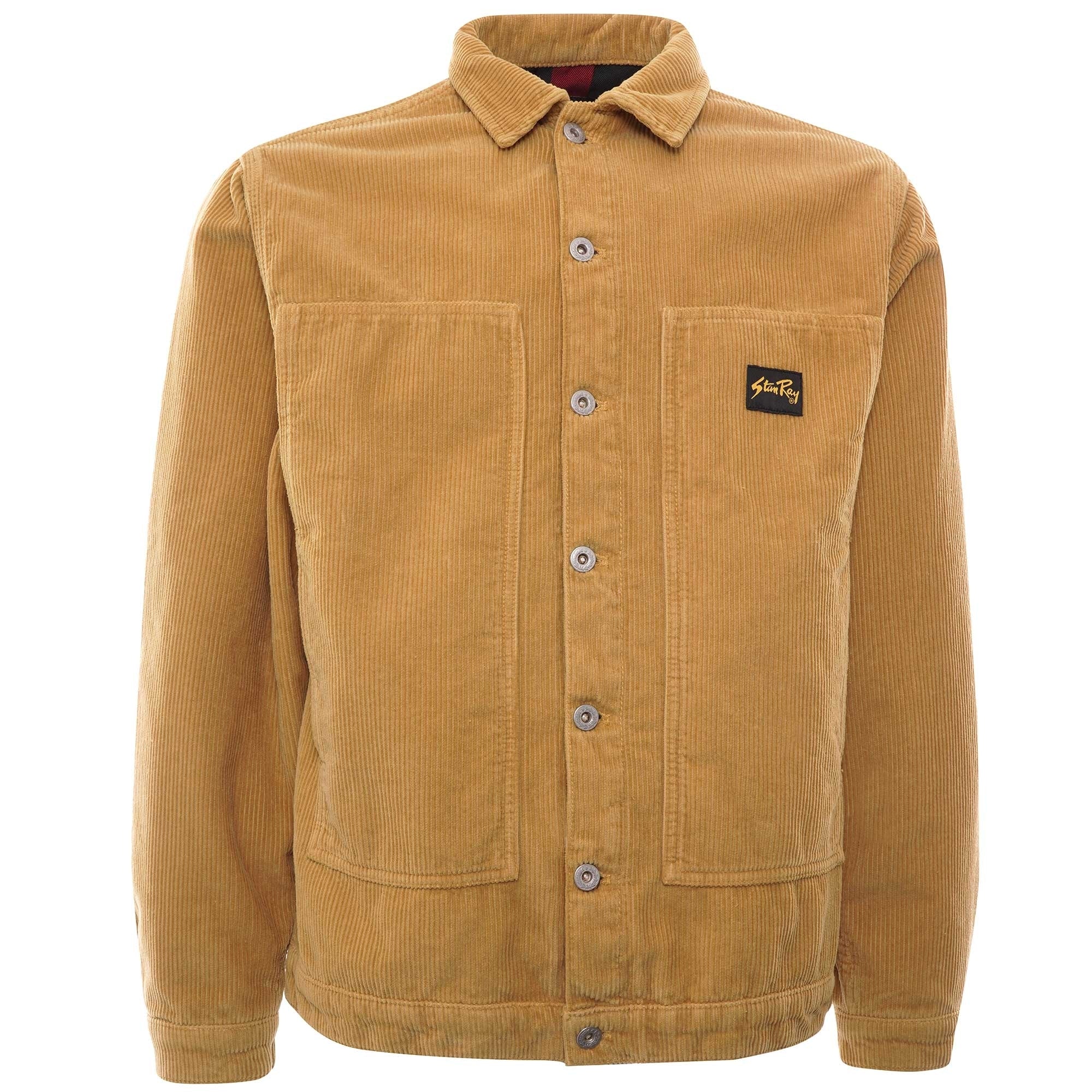 Winter Box Jacket - Khaki Cord