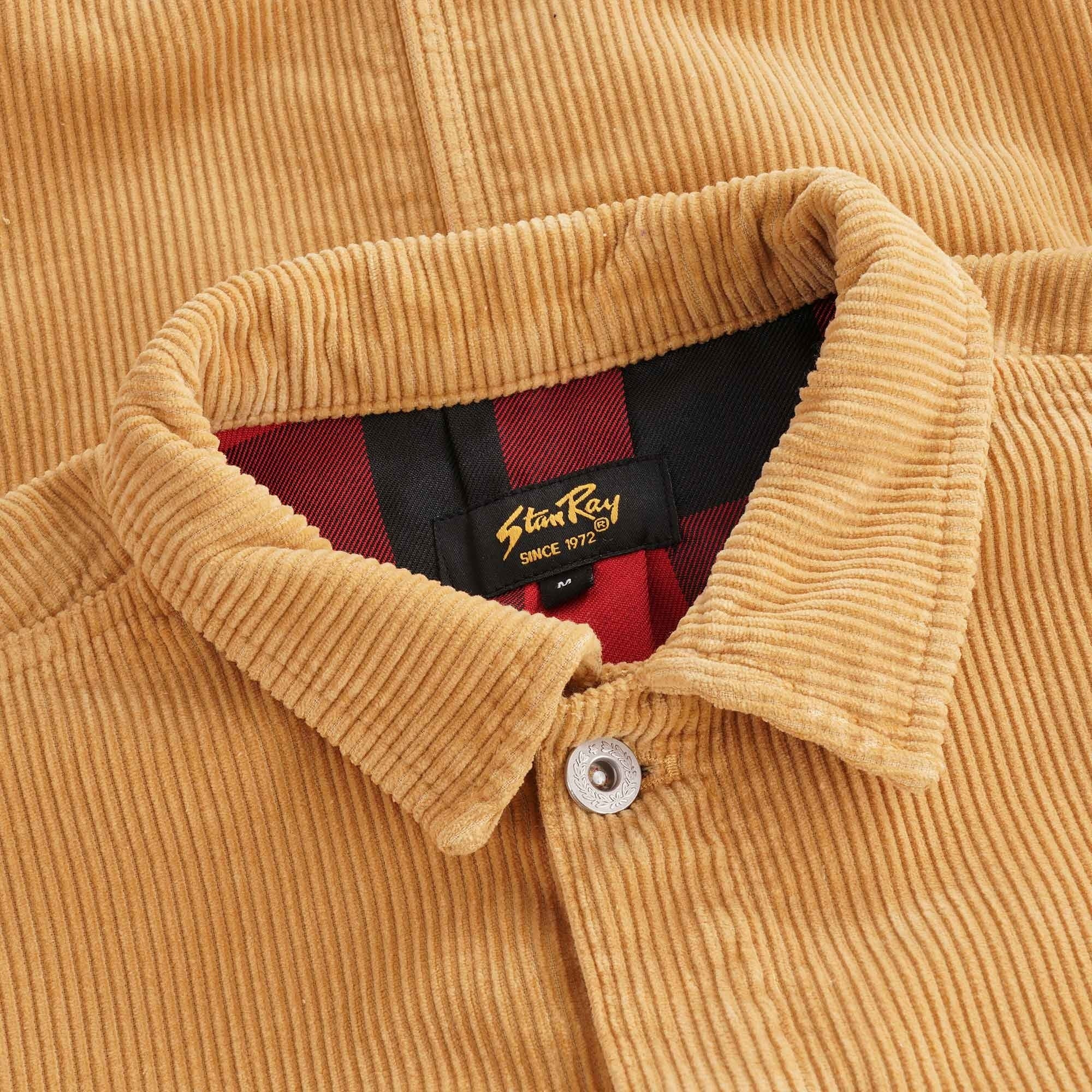 Winter Box Jacket - Khaki Cord