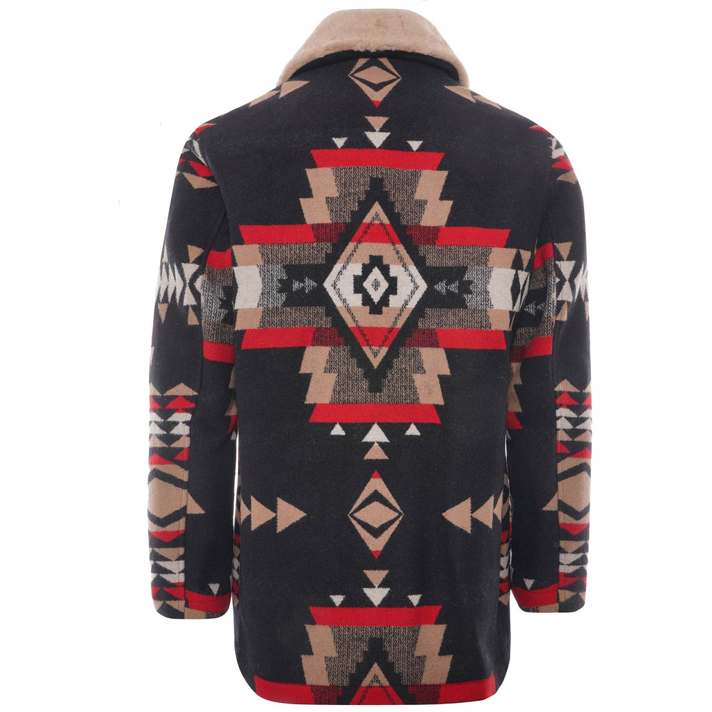 Pendleton Woolen Mills Brownsville Shearling Collar Coat - Rock Point