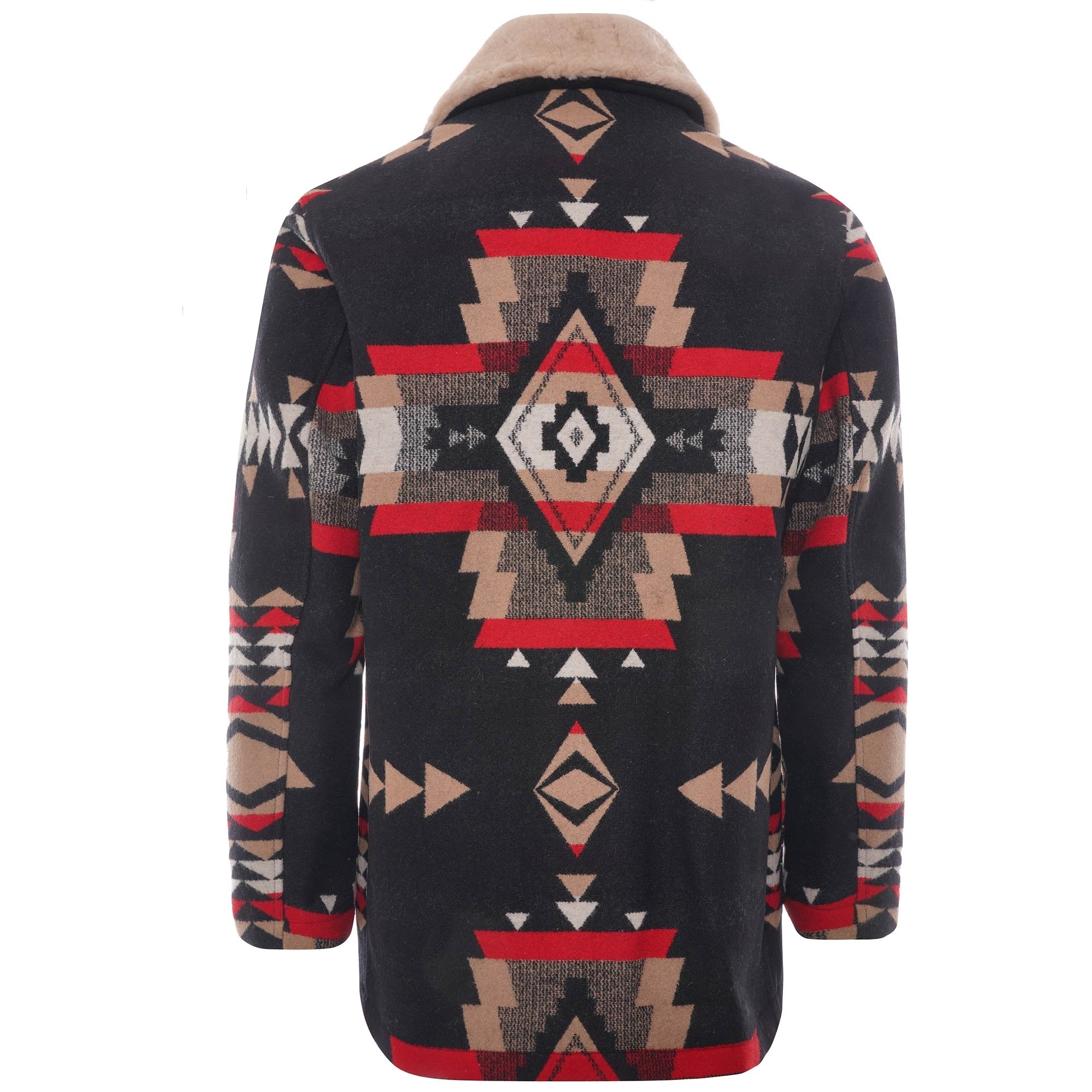 Pendleton Woolen Mills Brownsville Shearling Collar Coat - Rock Point