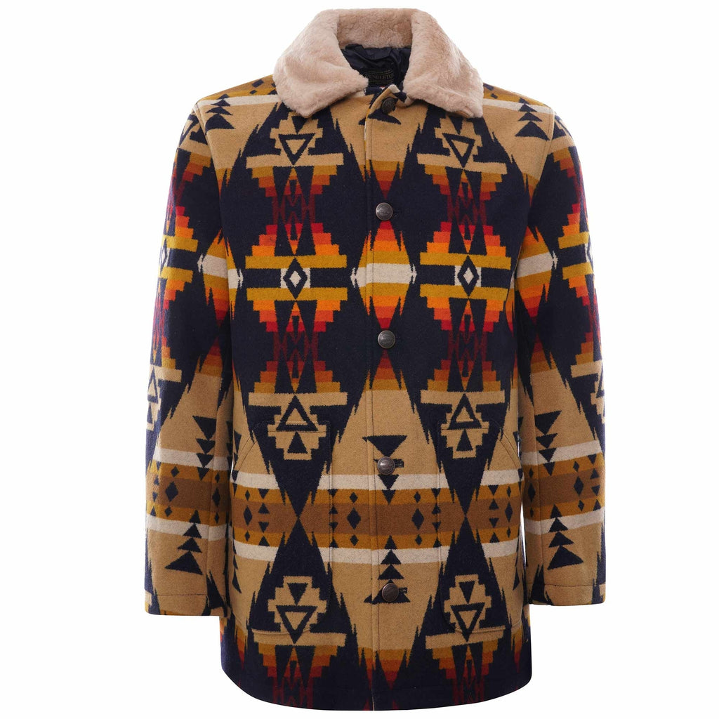 Brownsville Shearling Collar Coat - Thomas Kay