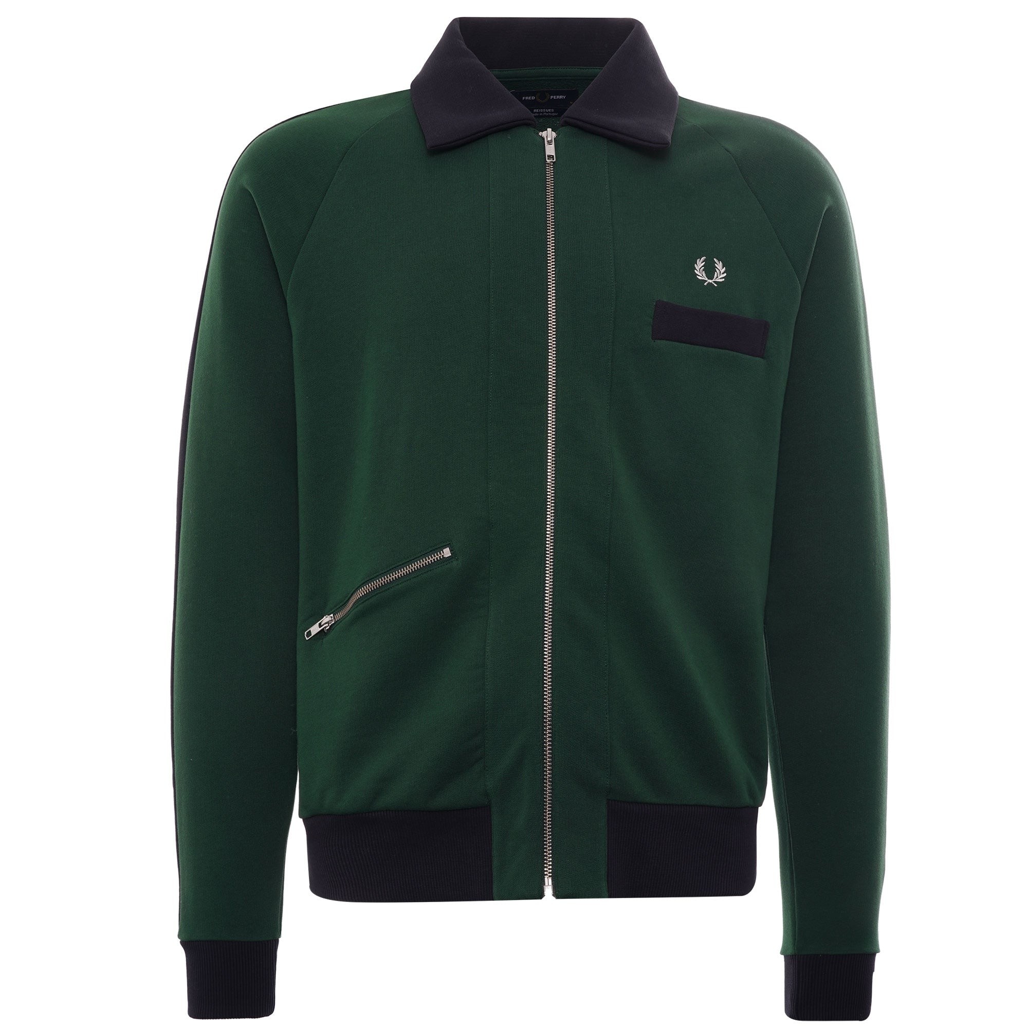 Fred Perry Reissues Slanted Zip Track Jacket - Ivy – Stuarts London