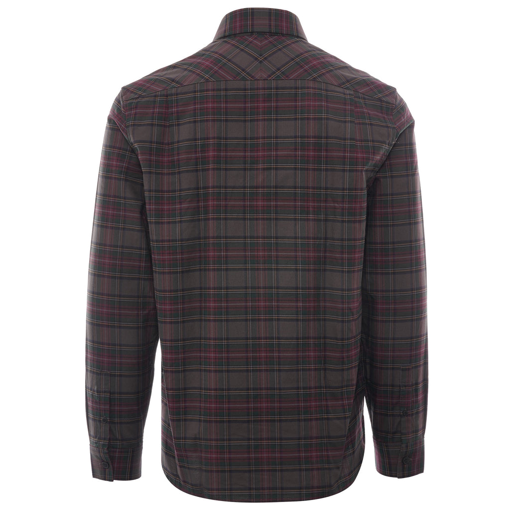 Tonal Tartan Shirt - Black