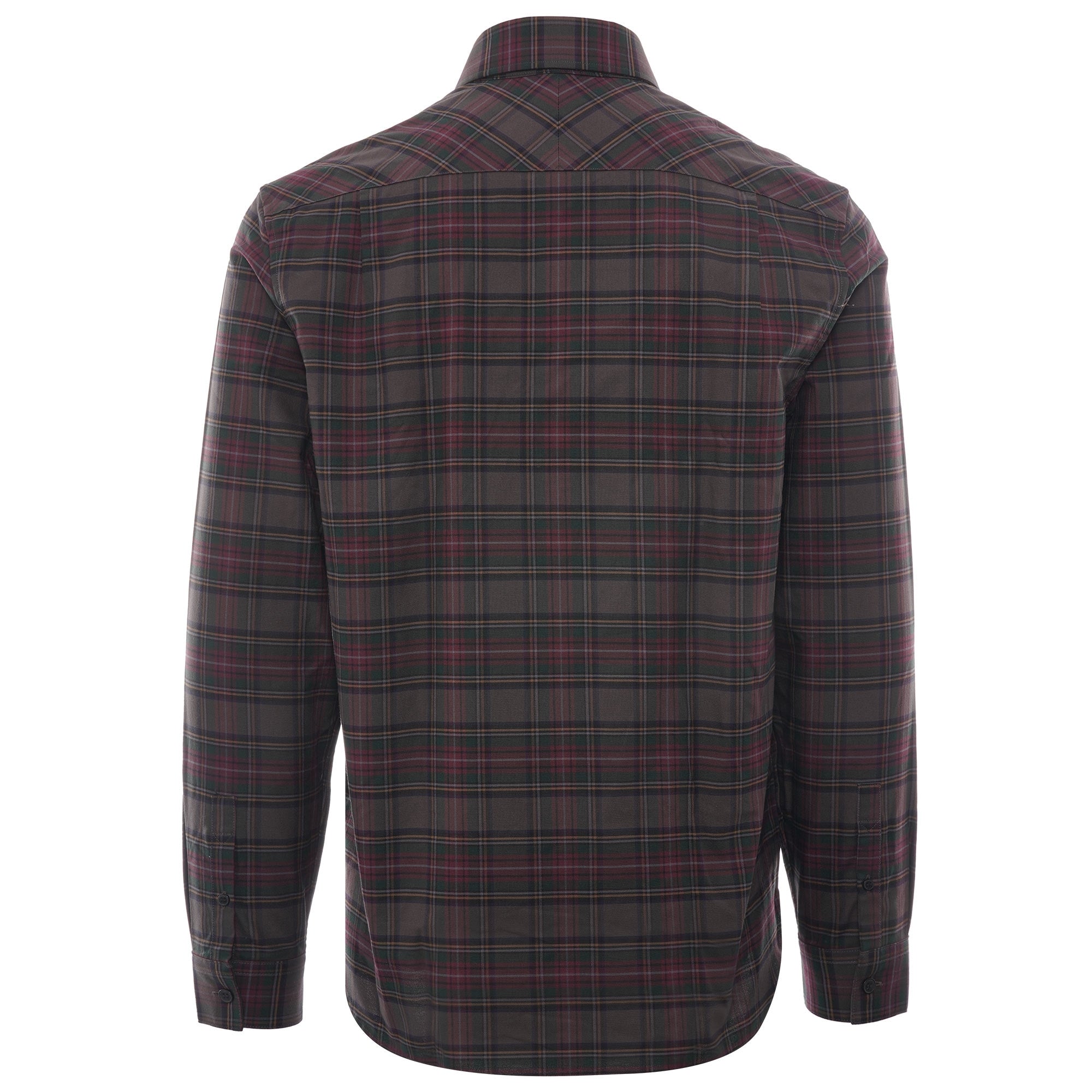 Tonal Tartan Shirt - Black