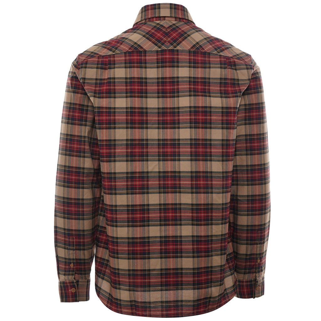 Tonal Tartan Shirt - Warm Stone
