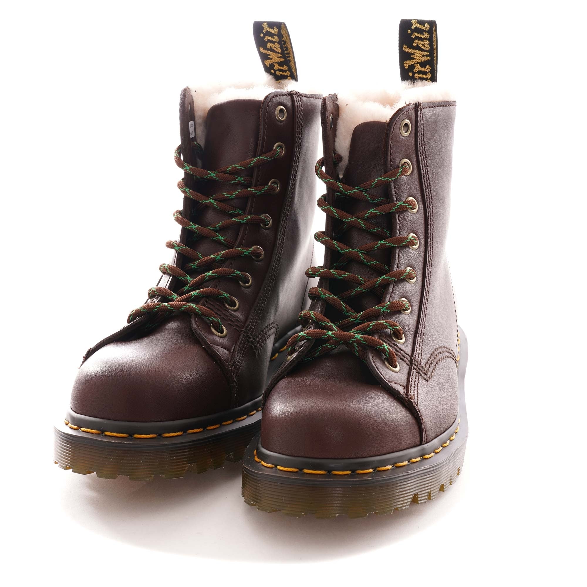 Dr. Martens Made In England Women's Barton Hudswell Boots - Choc Brown