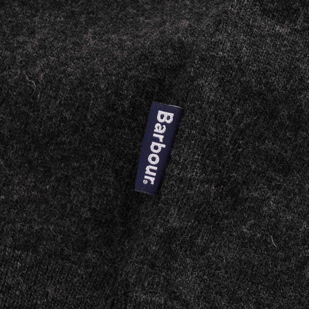 Harrow V-Neck Jumper - Charcoal