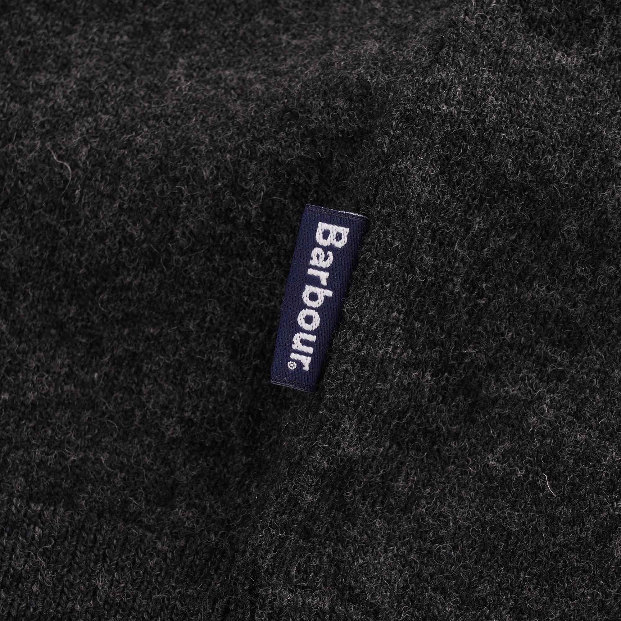 Harrow V-Neck Jumper - Charcoal