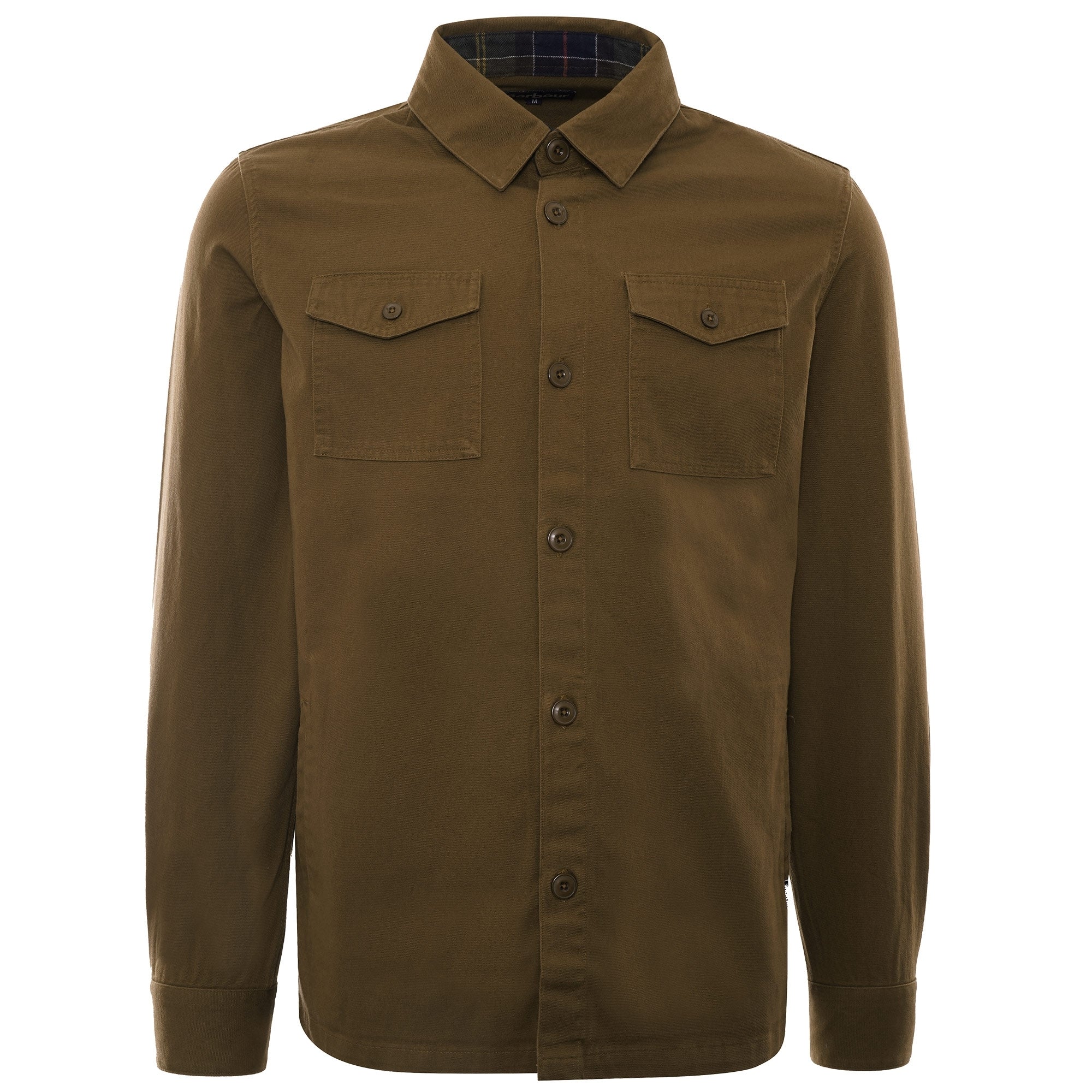 Essential Twill Overshirt - Sandstone