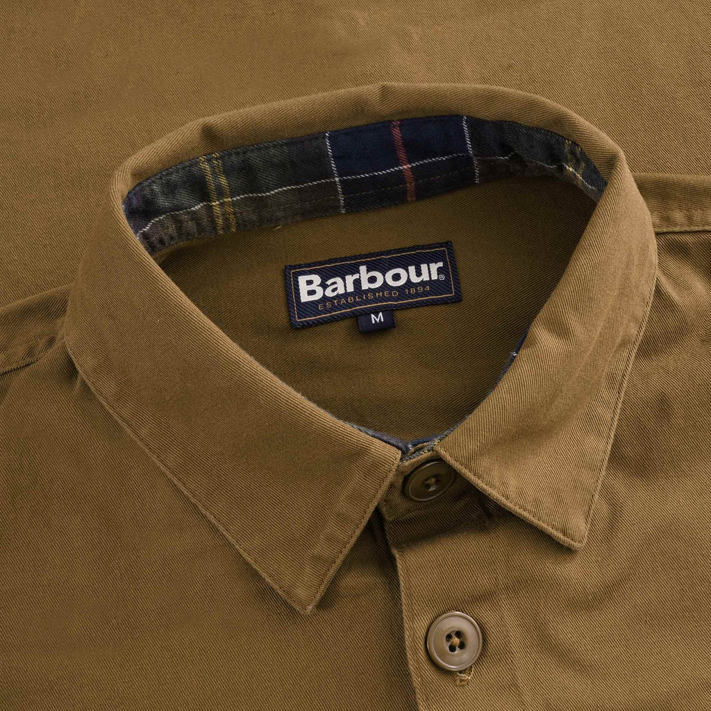 Essential Twill Overshirt - Sandstone
