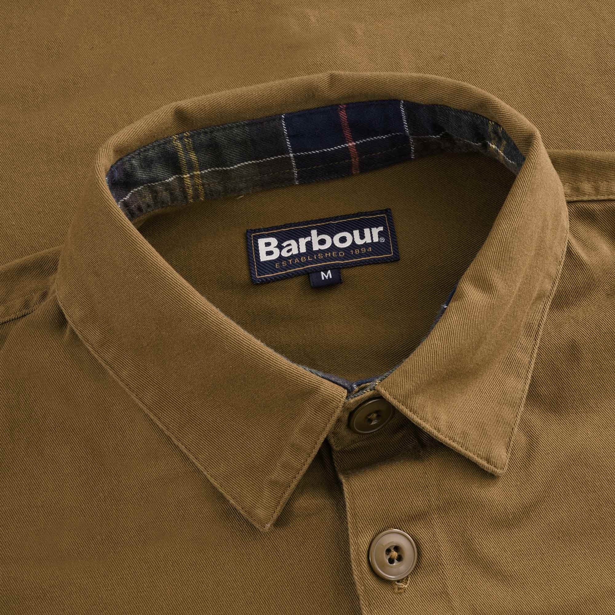 Essential Twill Overshirt - Sandstone
