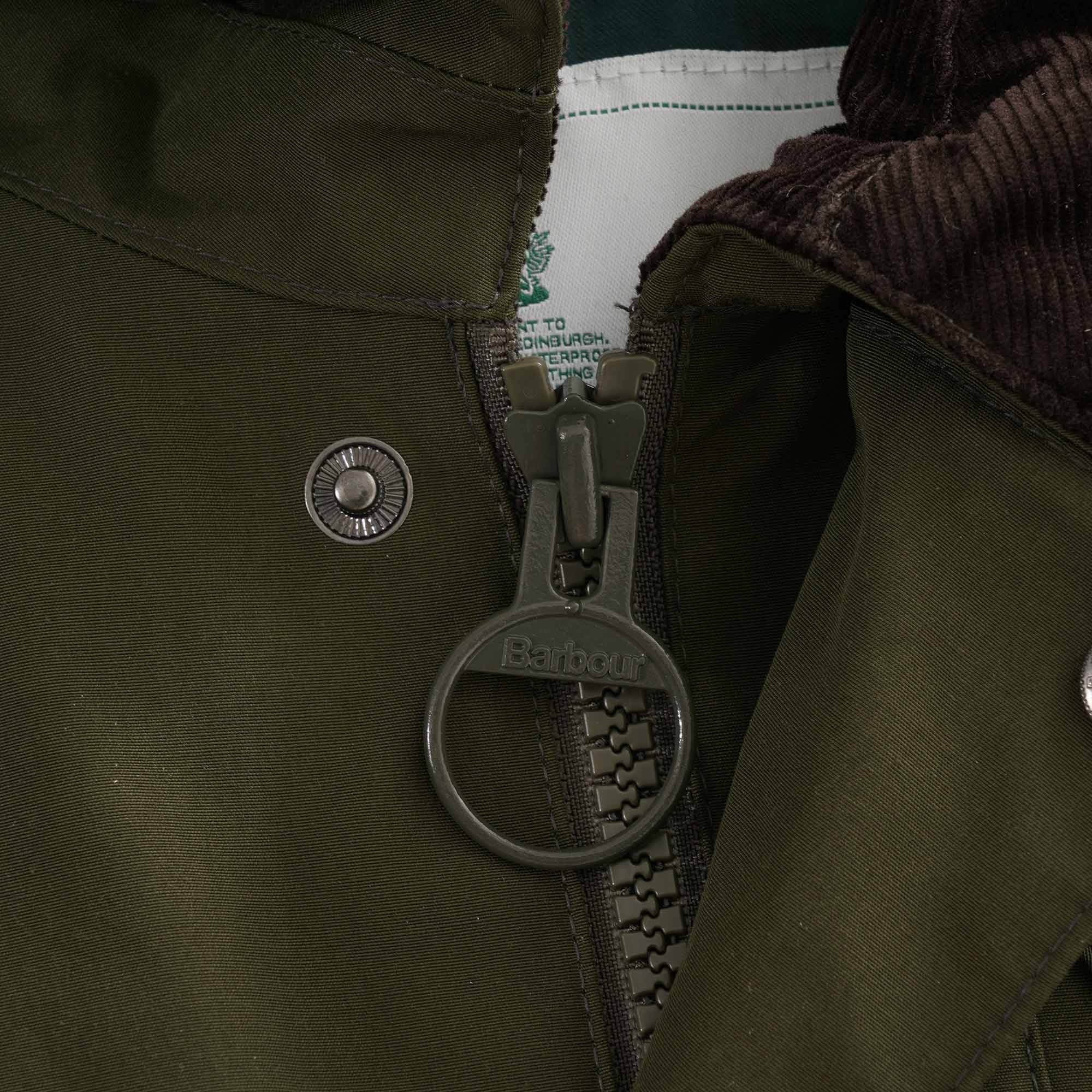 Barbour Burghley Jacket - Sage – Stuarts London