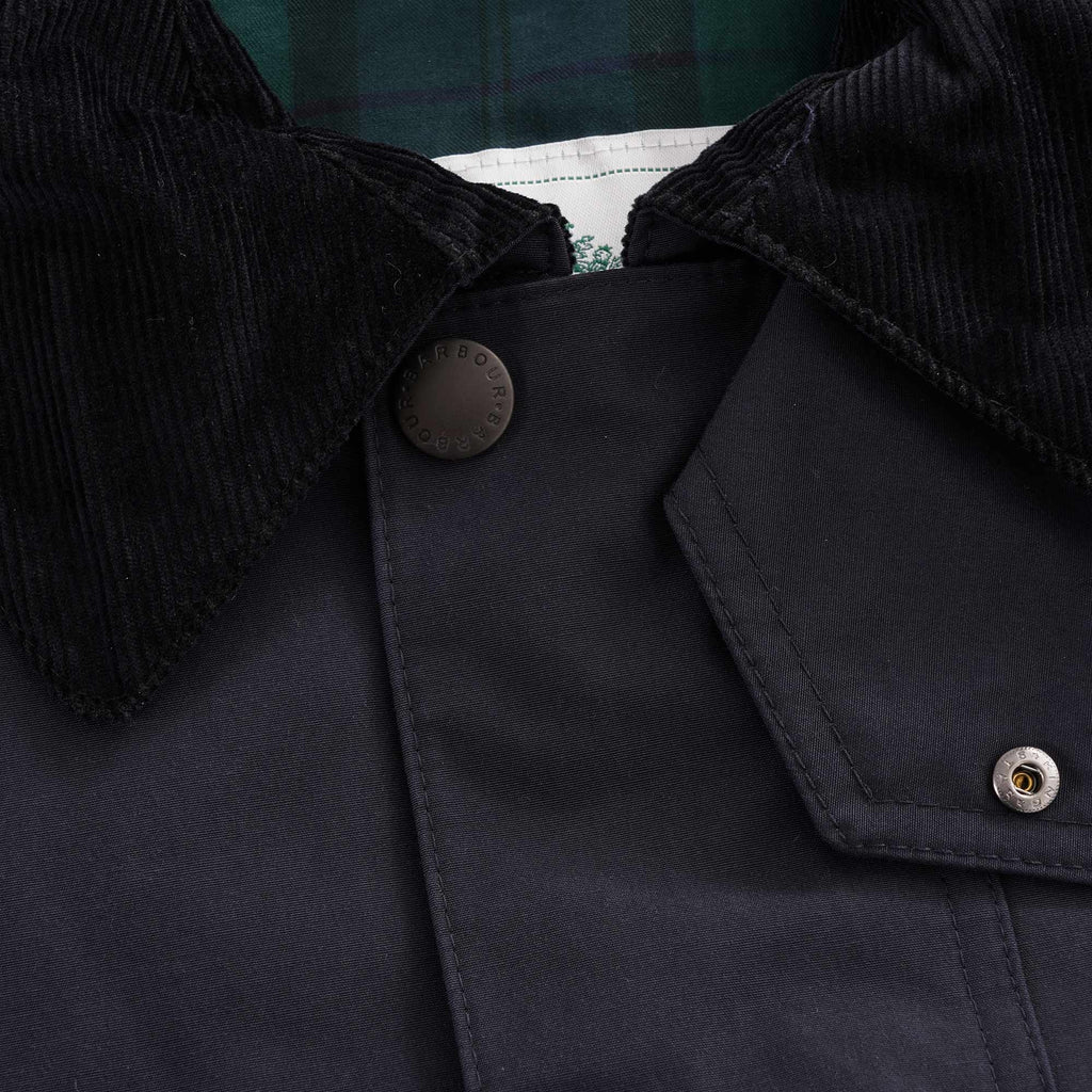 Waterproof Slim Burghley Jacket - Navy