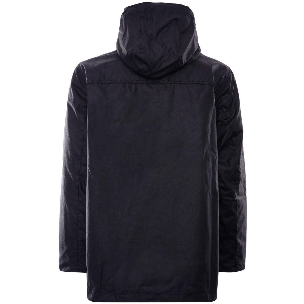 Wax Camo Smock Jacket - Navy