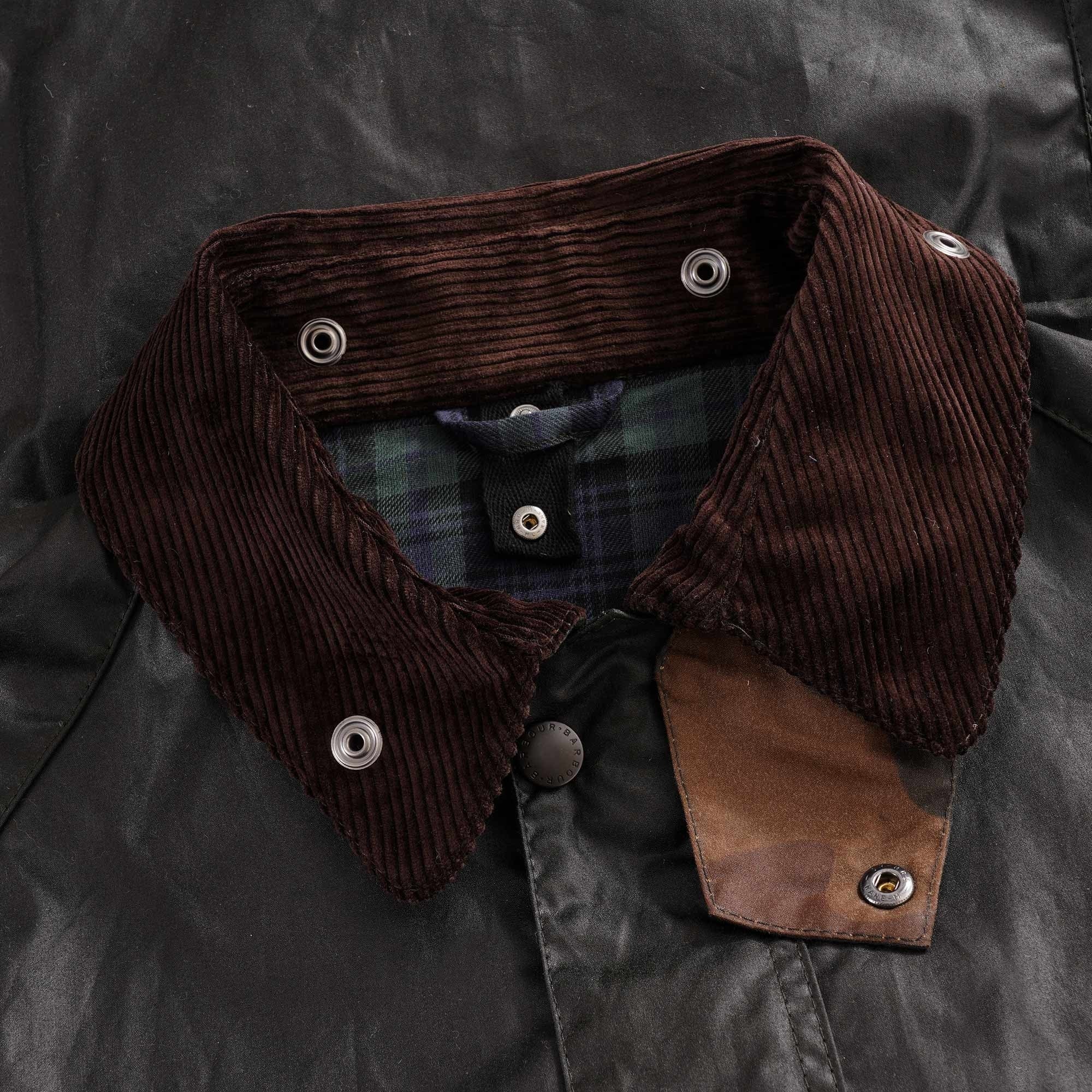 SL Bedale Camo Wax Jacket - Sage