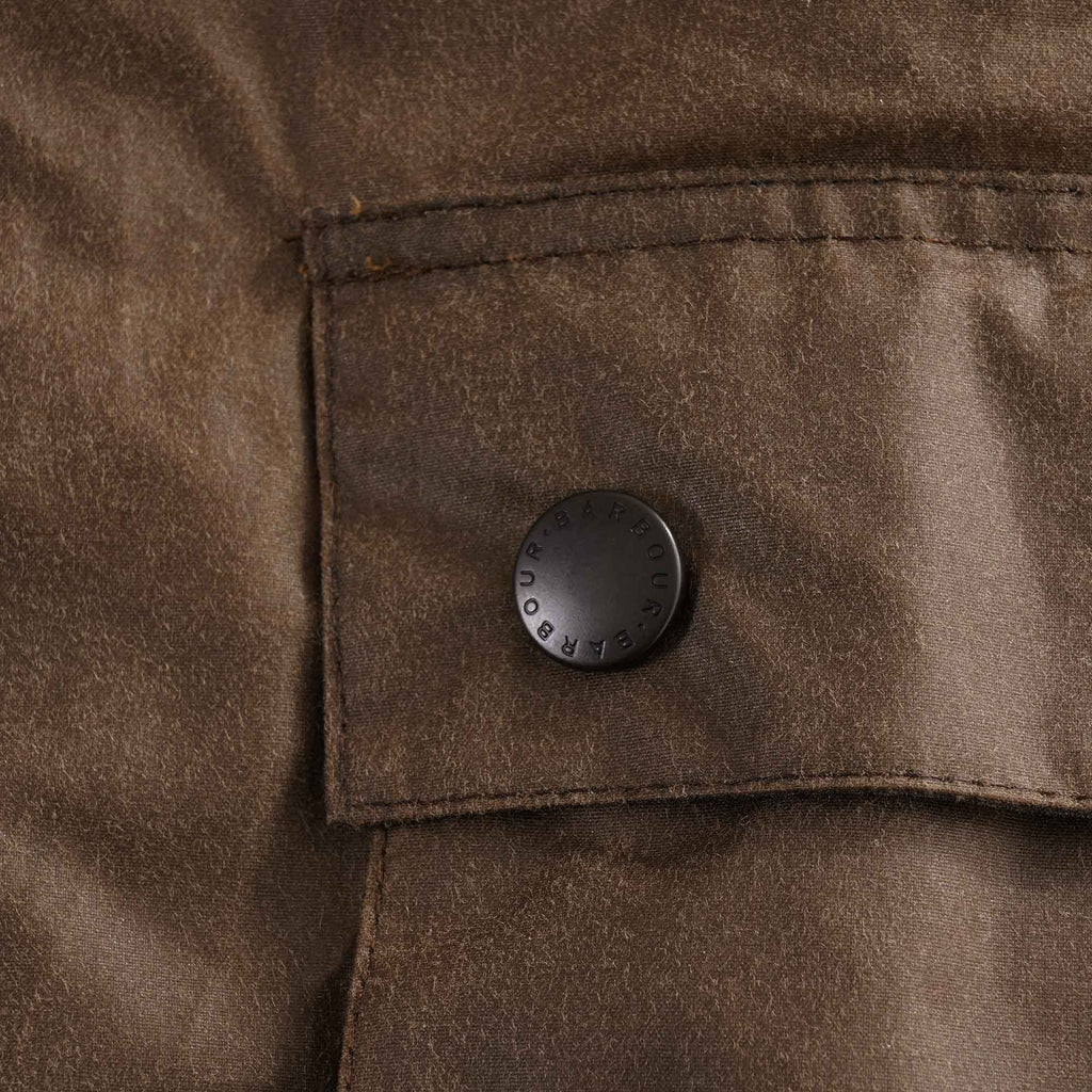 SL Bedale Camo Wax Jacket - Bark