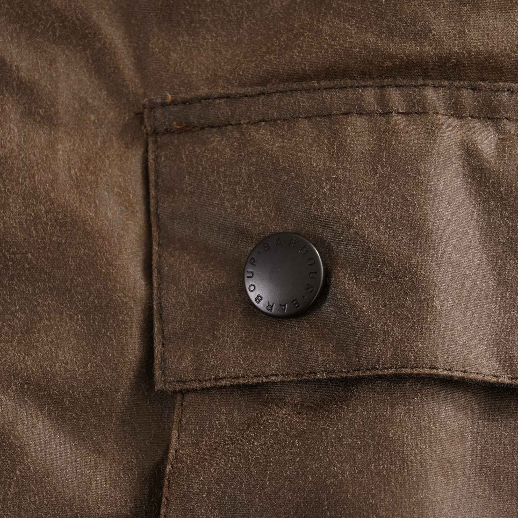 SL Bedale Camo Wax Jacket - Bark