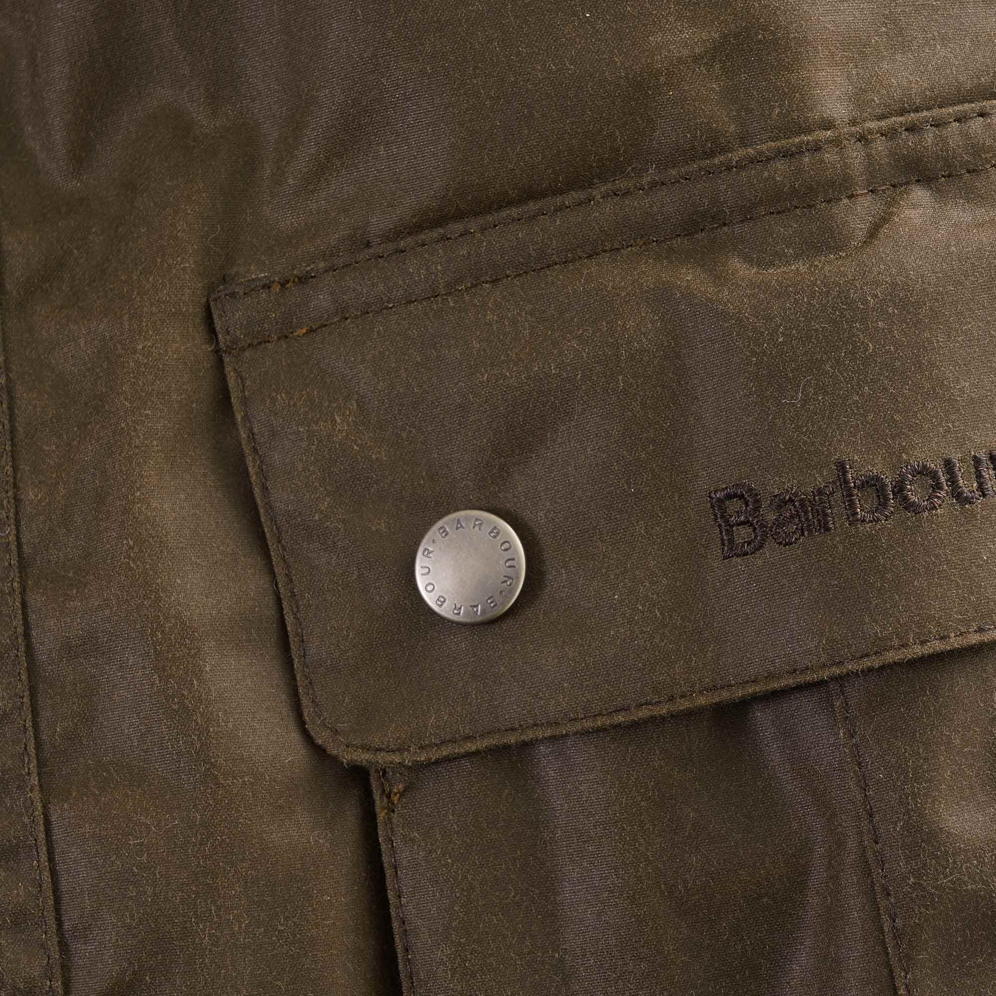Duke Wax Jacket - Bark