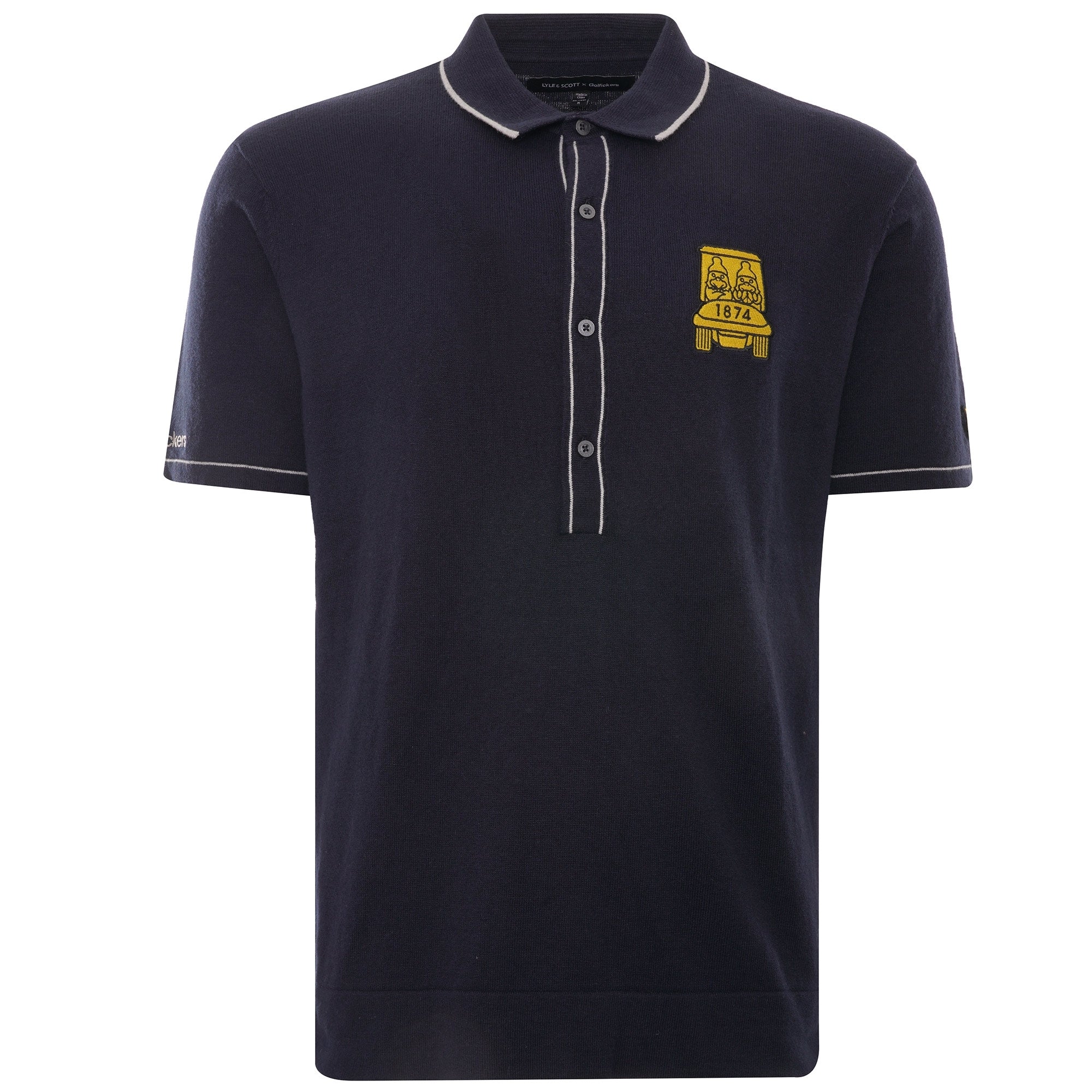 Lyle & Scott x Golfickers Polo Shirt - Dark Navy – Stuarts London