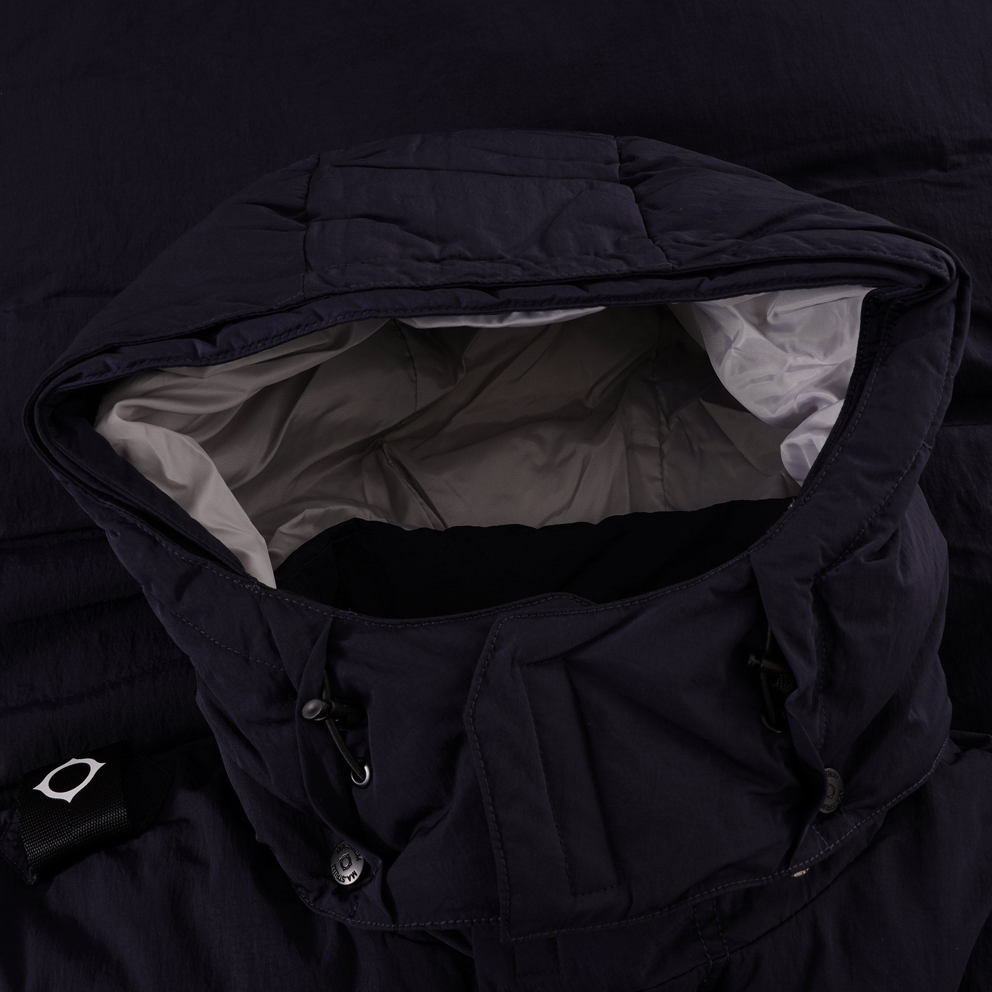 Ma Strum Detachable Hood Down Jacket - Dark Navy – Stuarts London