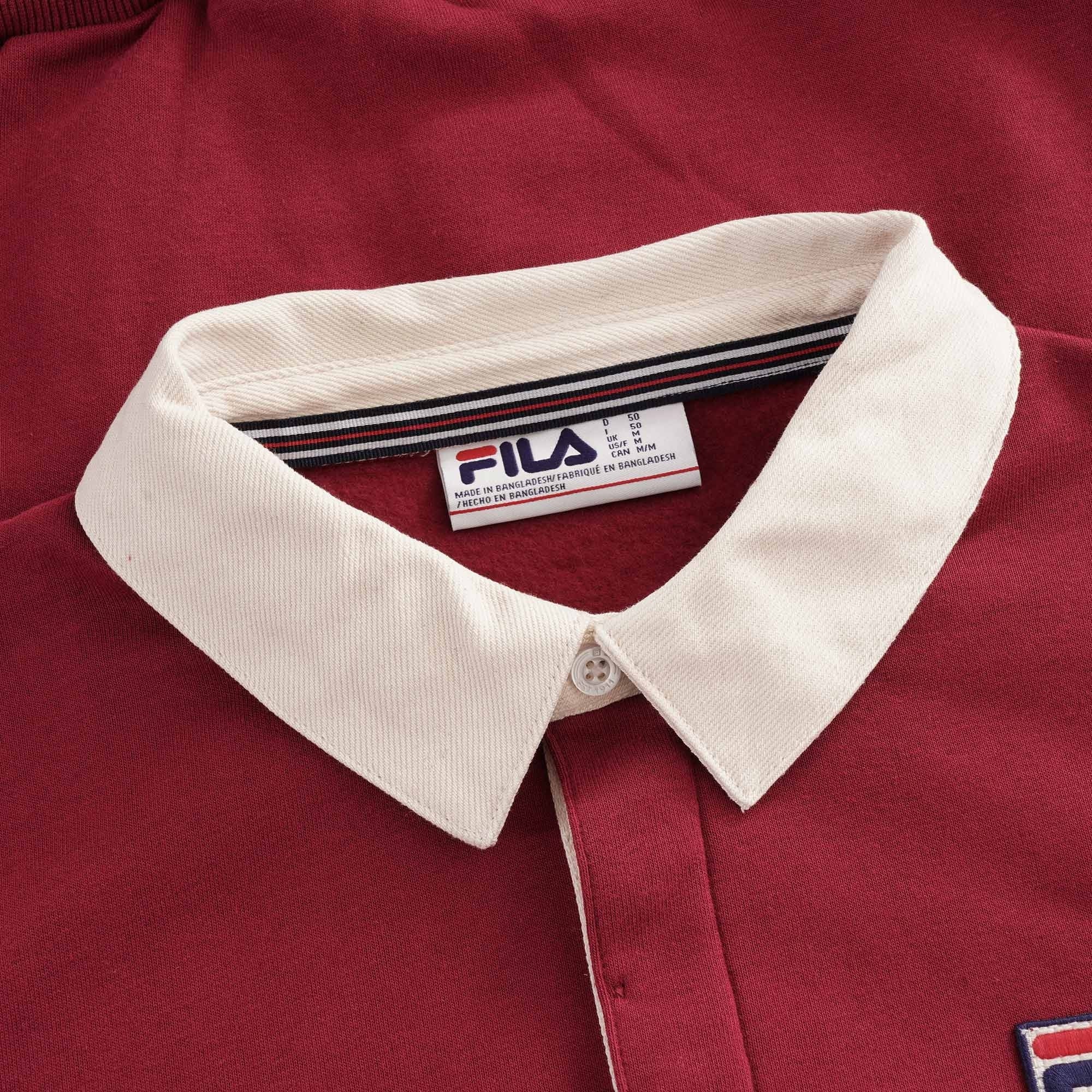 Edison Rugby Sweatshirt - Rhubarb