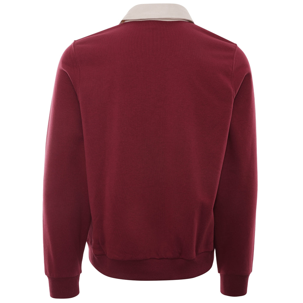 Edison Rugby Sweatshirt - Rhubarb