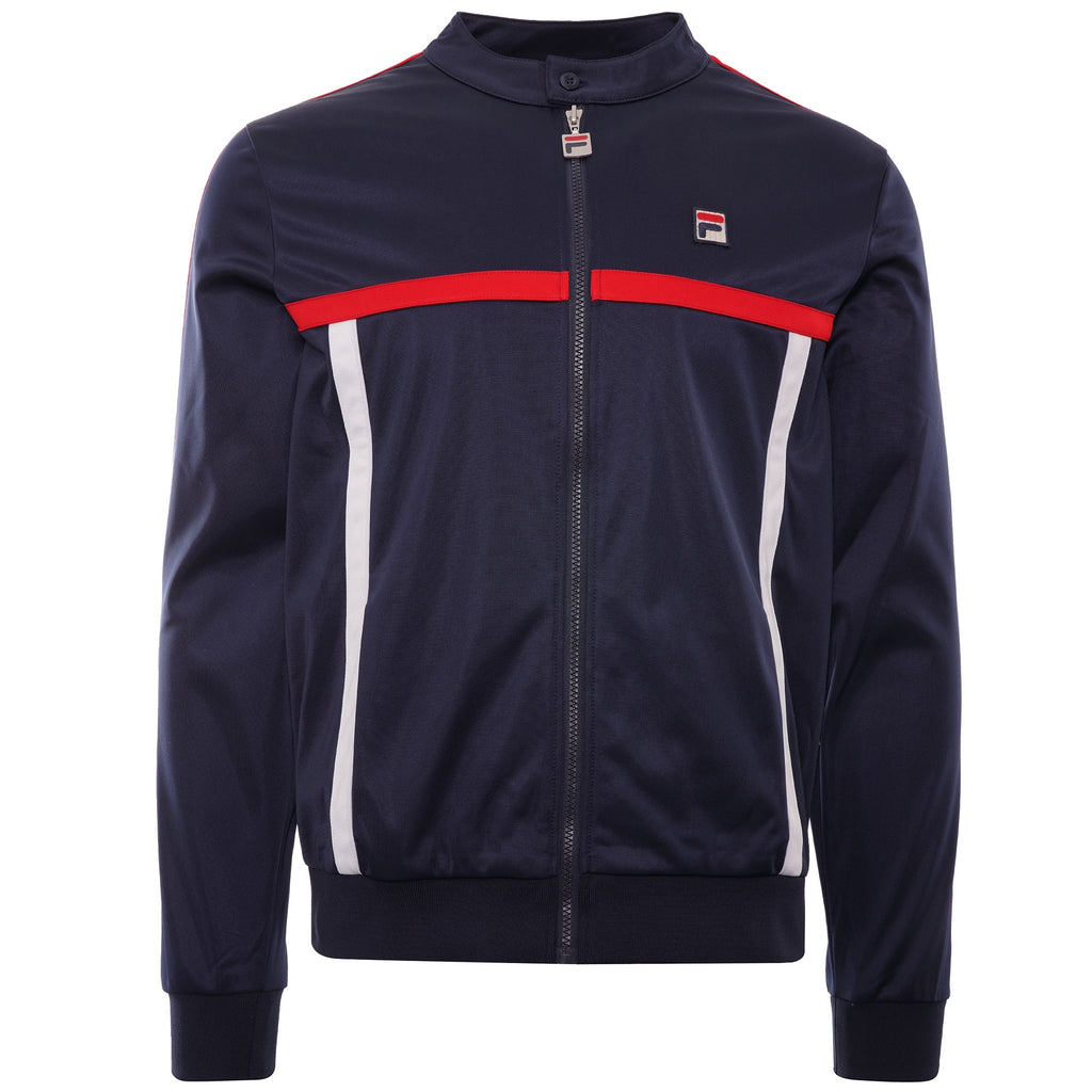 Runner Stripe Track Top - Peacoat