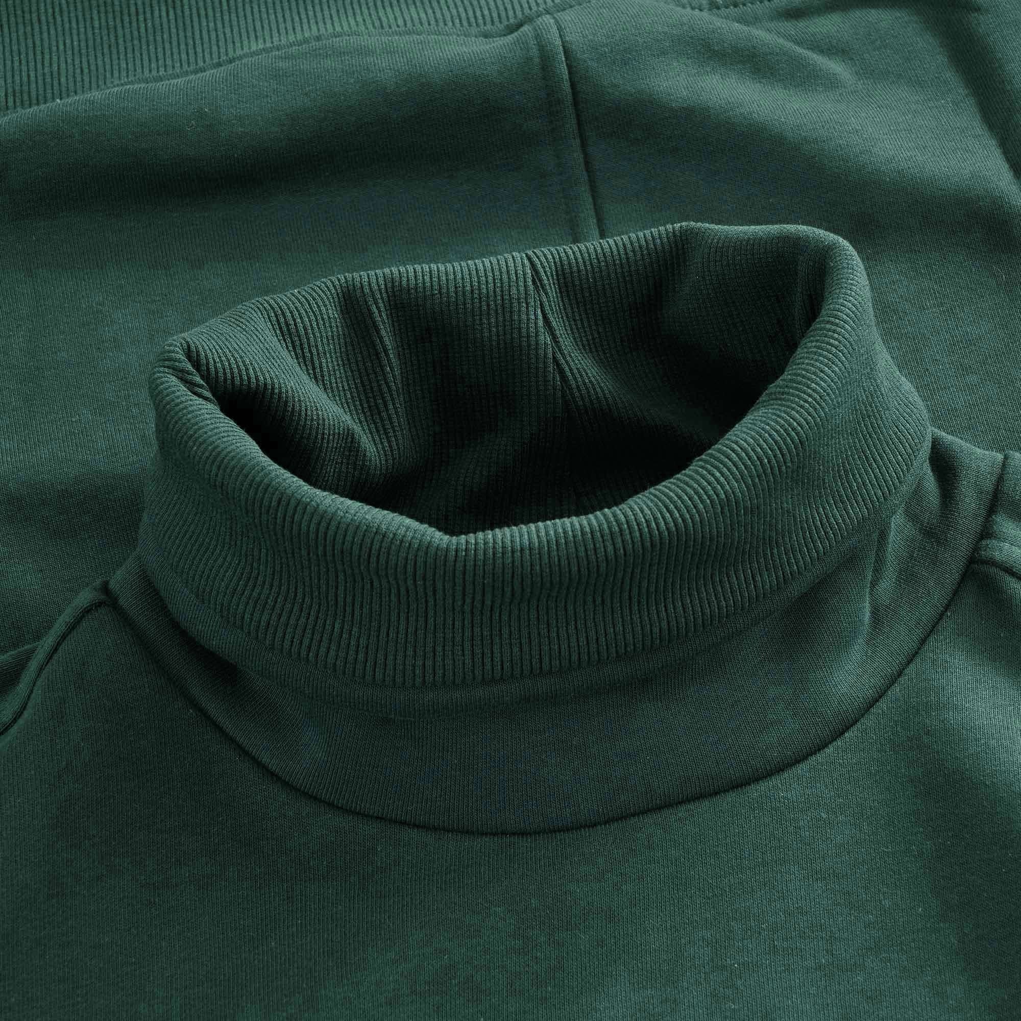 Noah Fleece Roll Neck Sweatshirt - June Bug