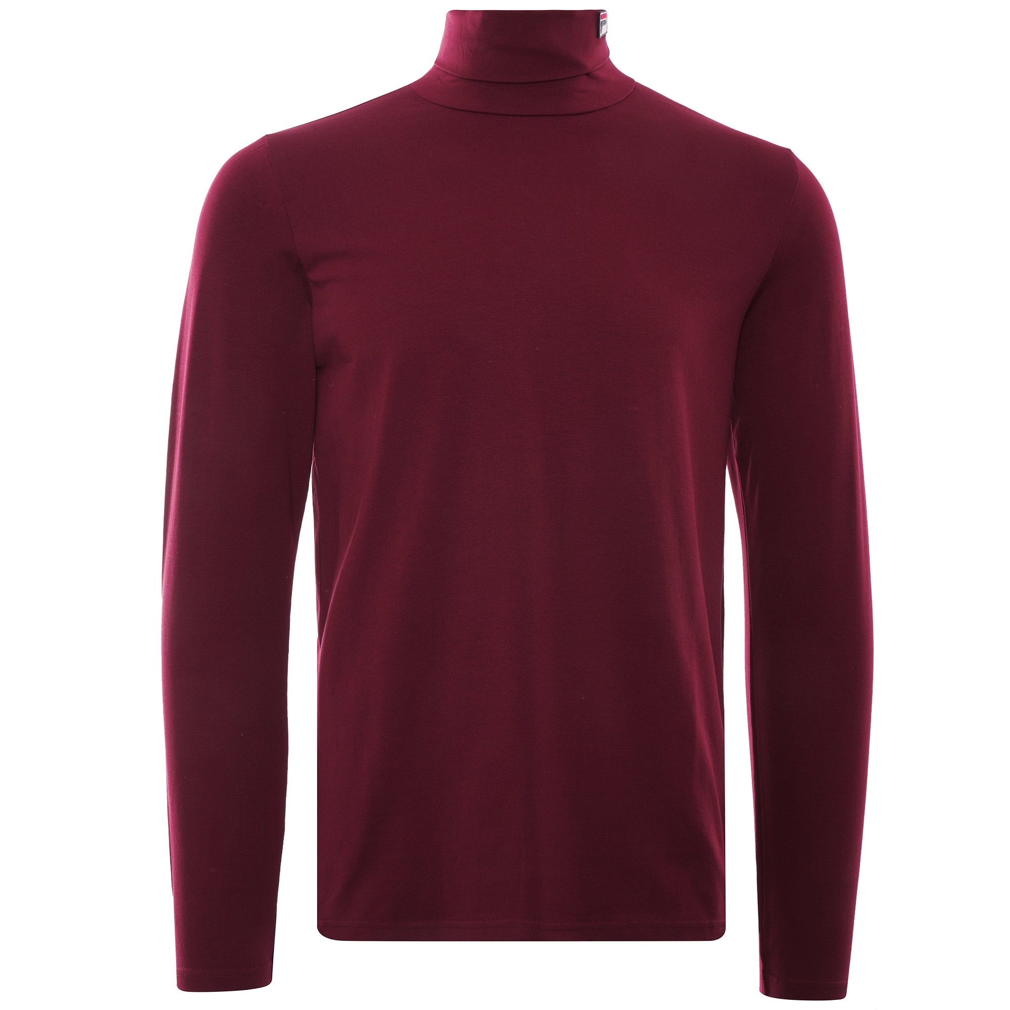 19th Classic Roll Neck Sweatshirt - Rhubarb