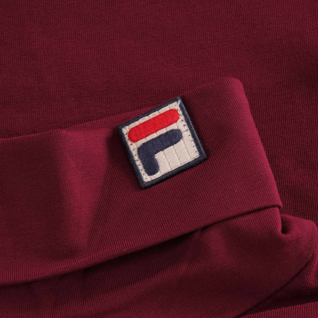 19th Classic Roll Neck Sweatshirt - Rhubarb