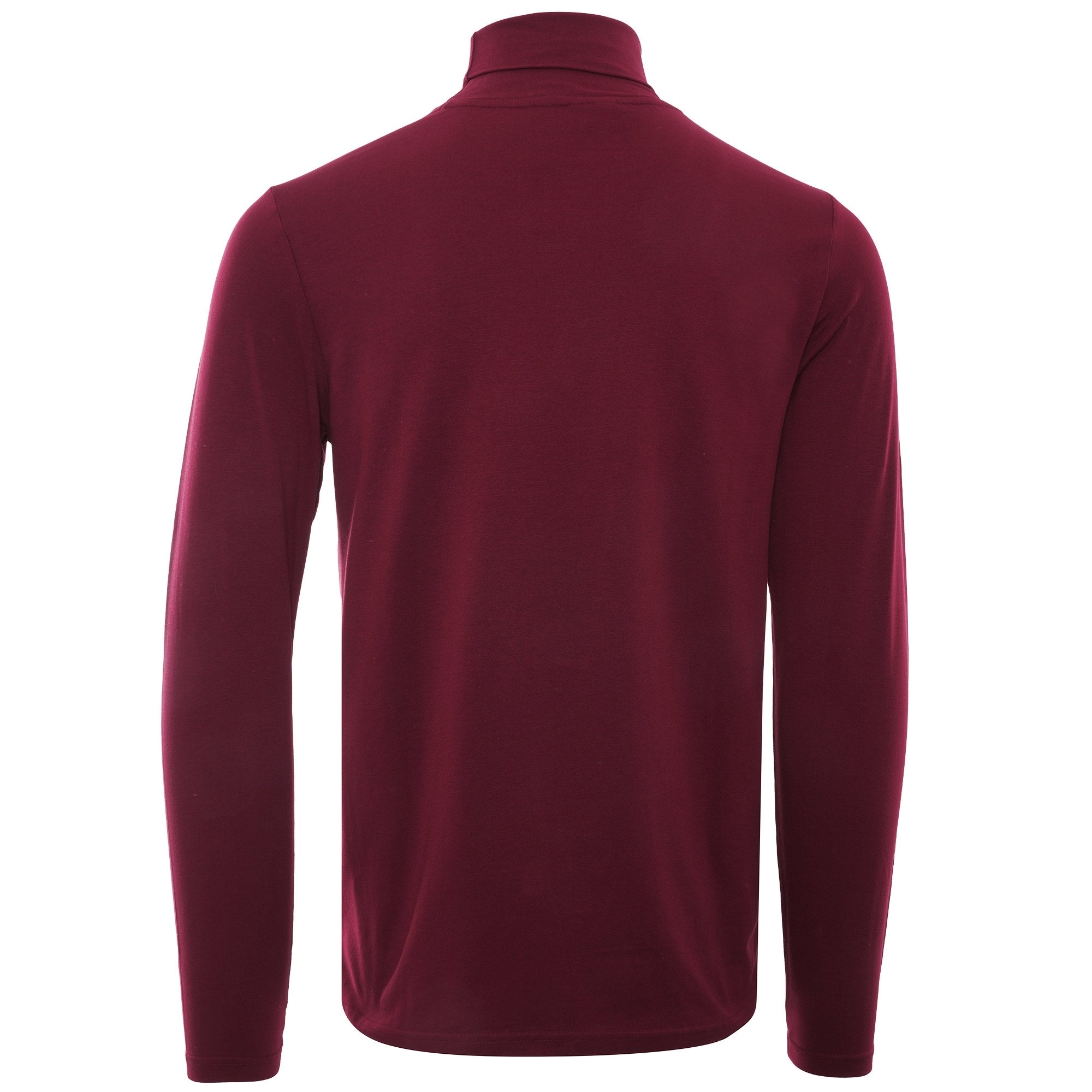19th Classic Roll Neck Sweatshirt - Rhubarb