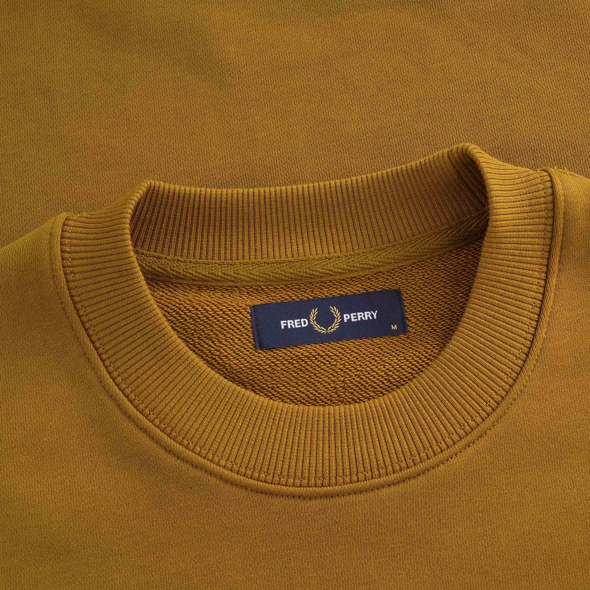 Crew Neck Sweatshirt - Dark Caramel