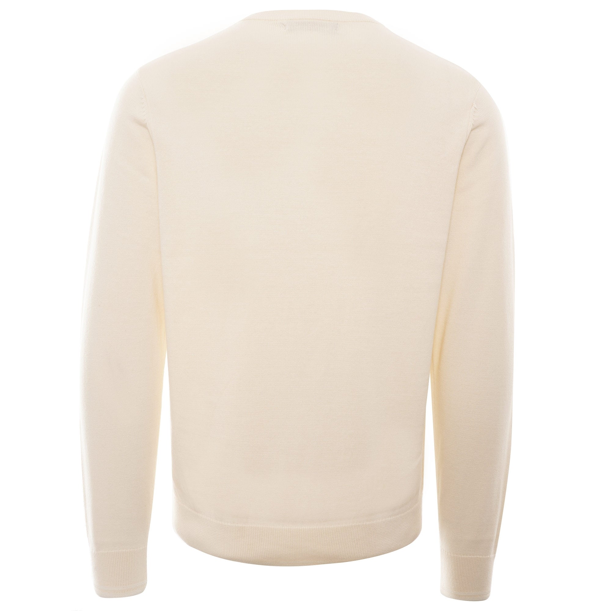 Cable Knit Crew Neck Jumper - Ecru