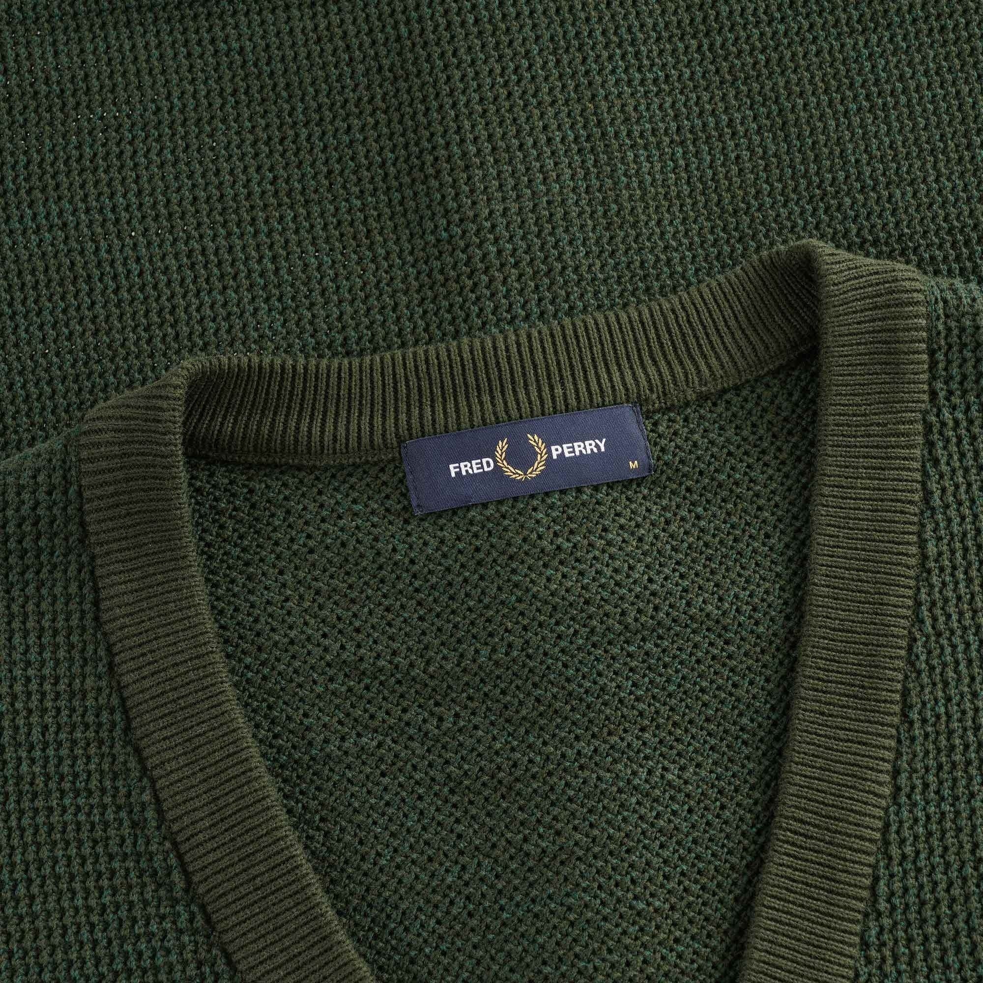 Textured Cardigan - Hunting Green