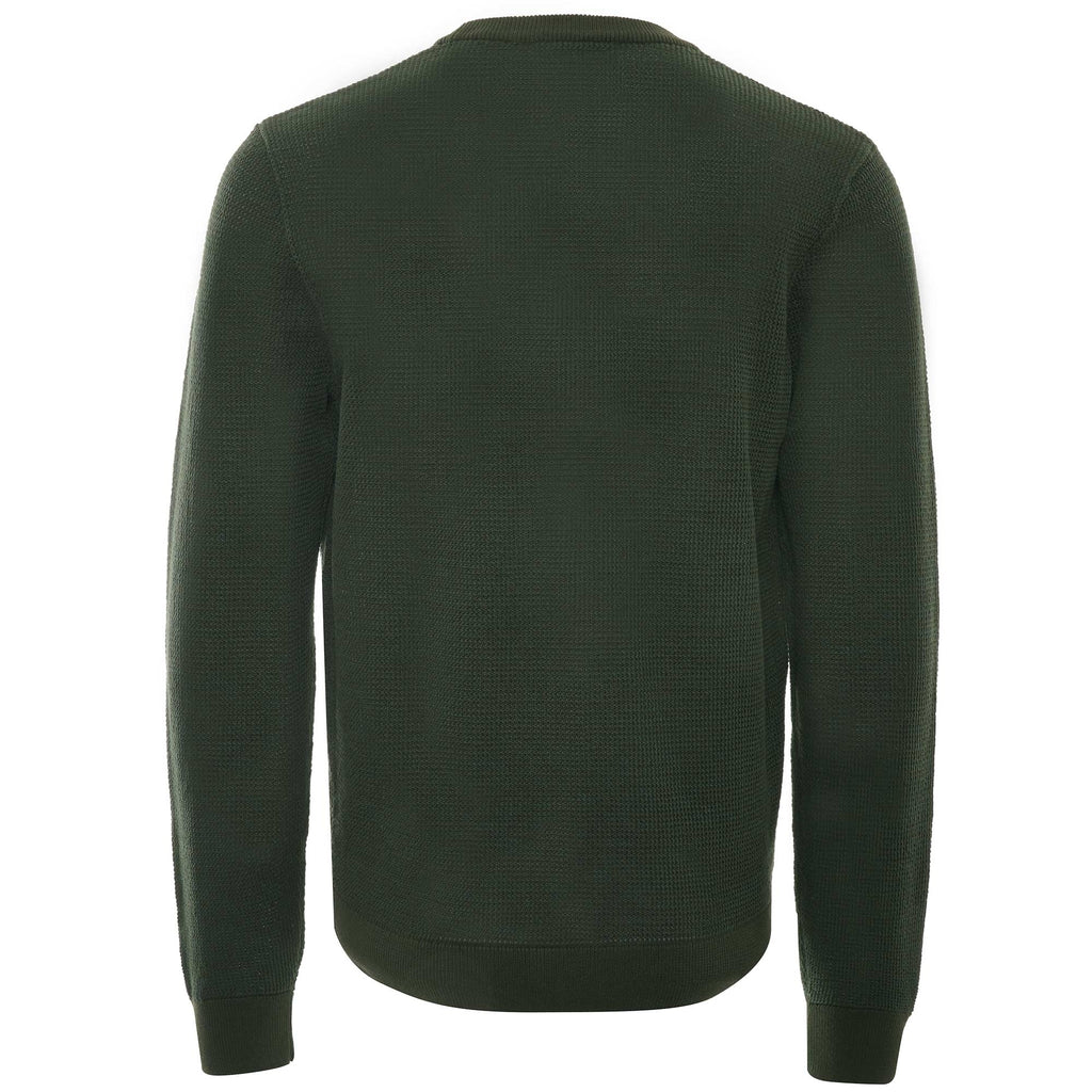 Textured Cardigan - Hunting Green